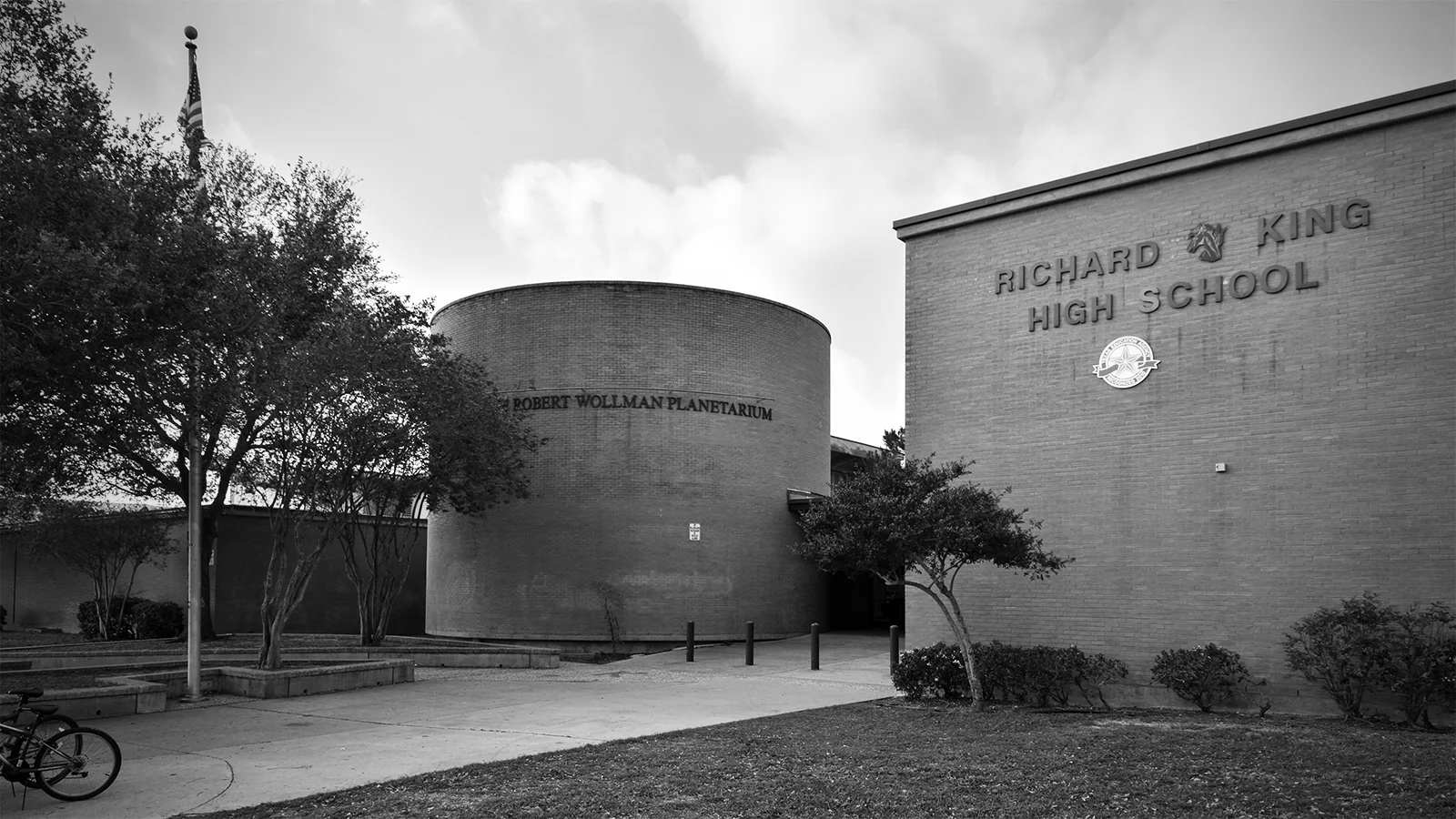 the exterior of the Robert Wollman Planetarium
