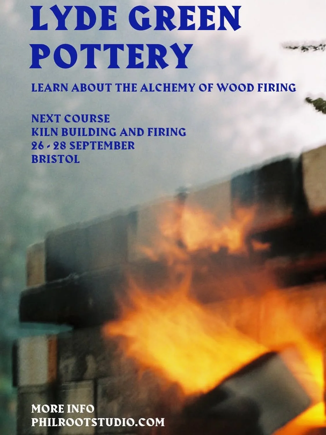 Next course - kiln building and firing - 26-28th September. More info found through the link in our bio 🔥