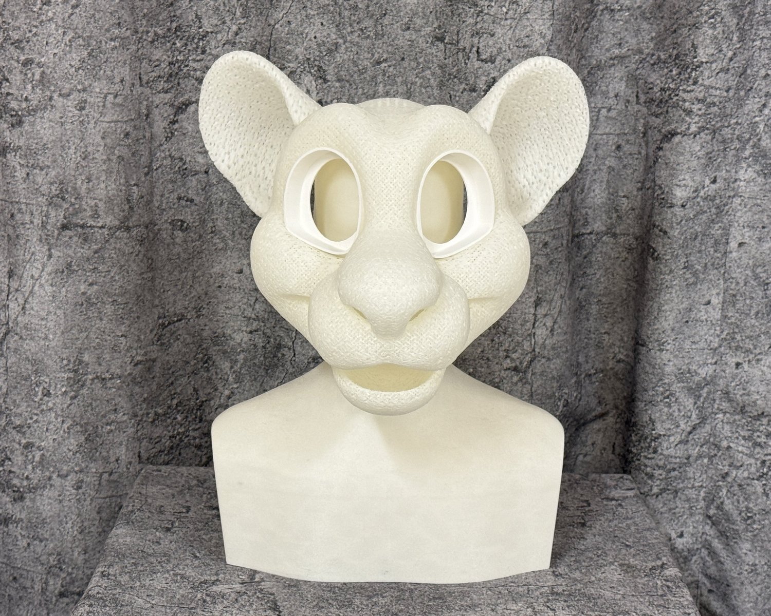 toony big cat head base (Foam TPU) — Nuke Creations