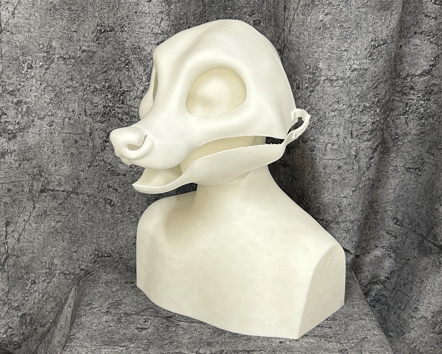 RACCOON semi-toony head base (3D printed) — Nuke Creations