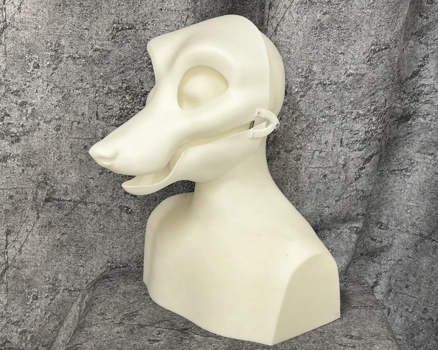 fox semi-toony head base (3D printed) — Nuke Creations