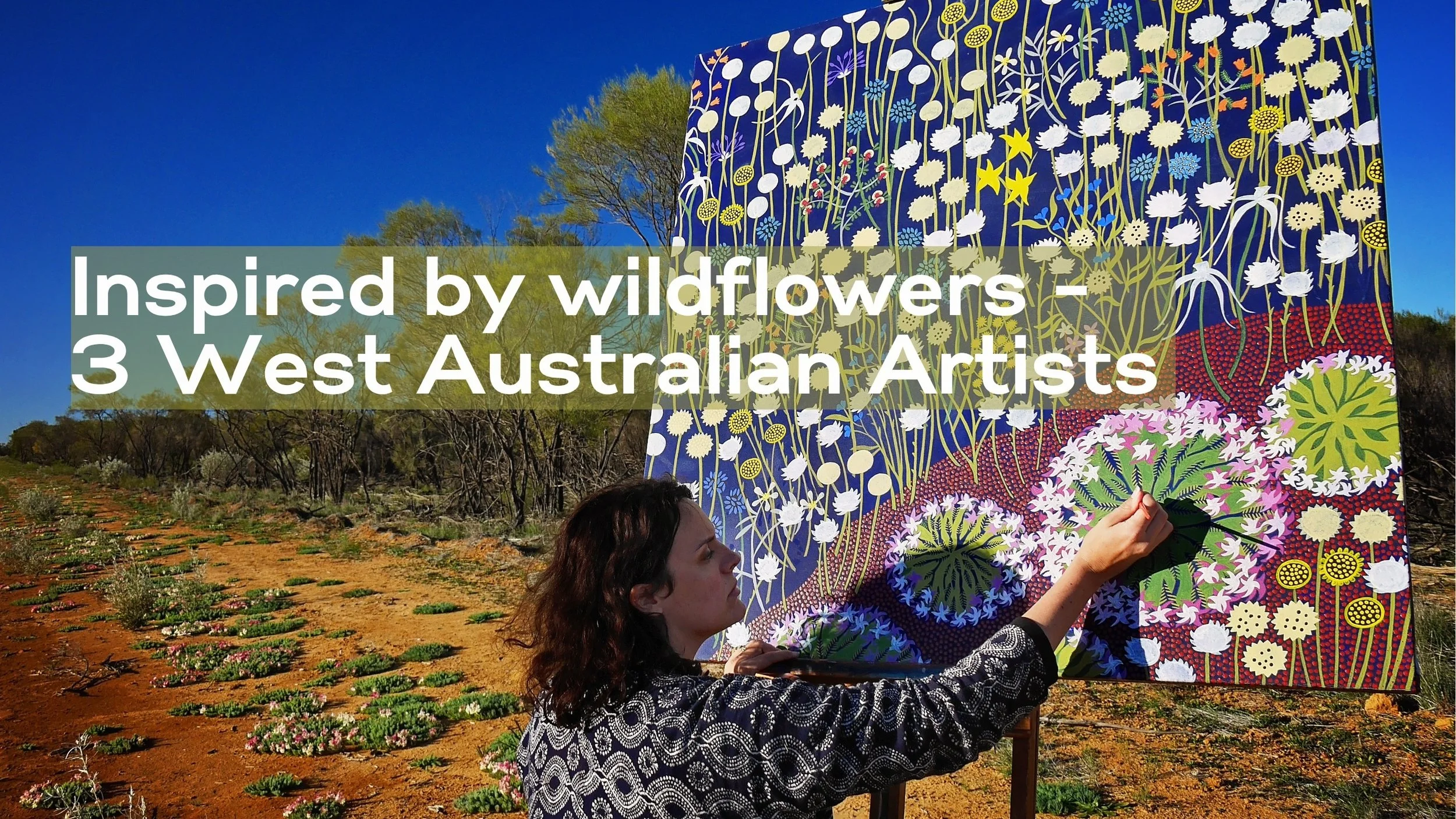 3 Western Australian Artists - Women Wild About Wildflowers 