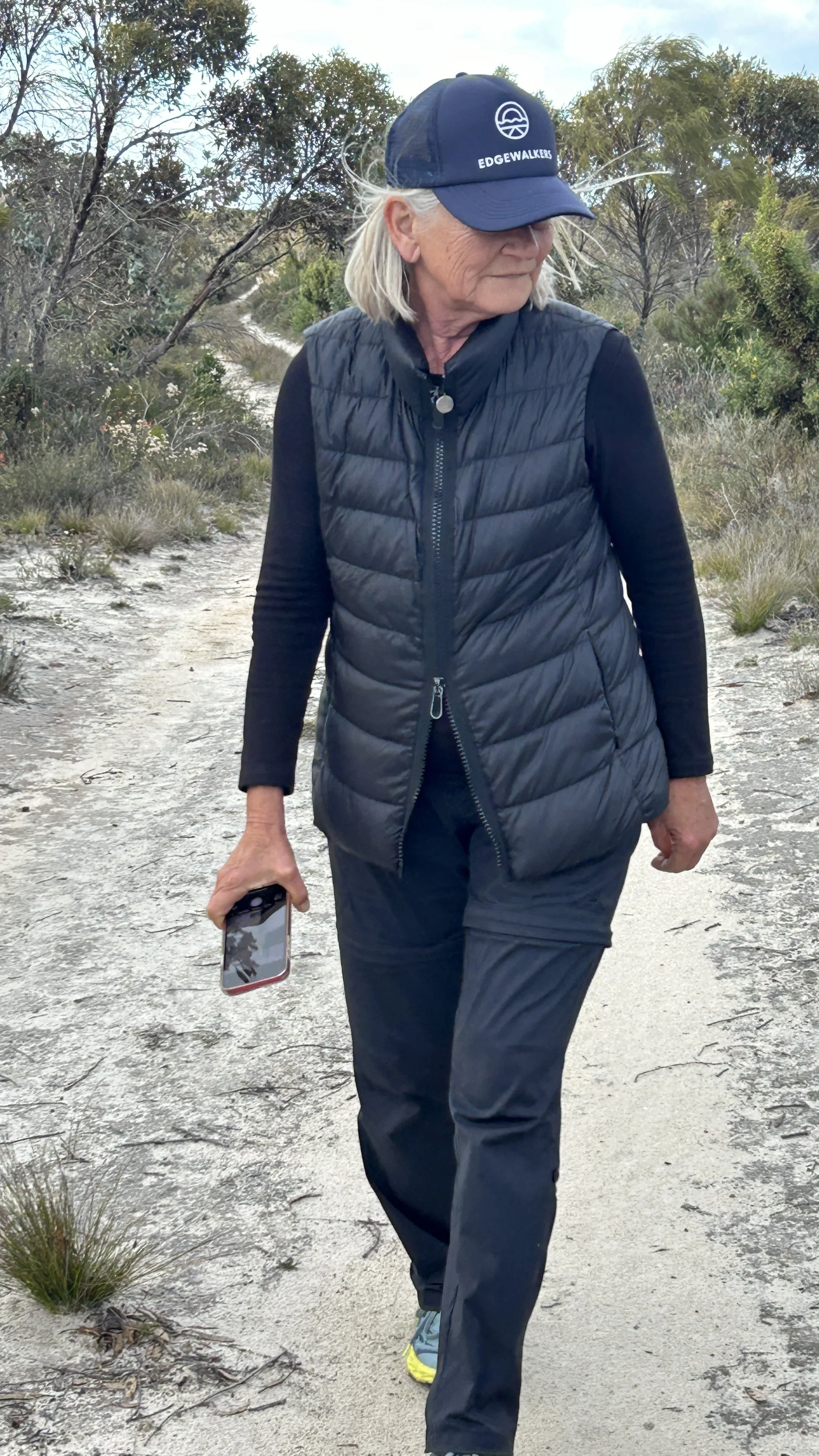  Erika took me into the wonderland of the Fitzgerald Biosphere on a 5 day Walking with Wildflowers adventure and it was a carefully guided immersion into the natural world, of which she is so passionate and knowledgable. The coastline there is incred