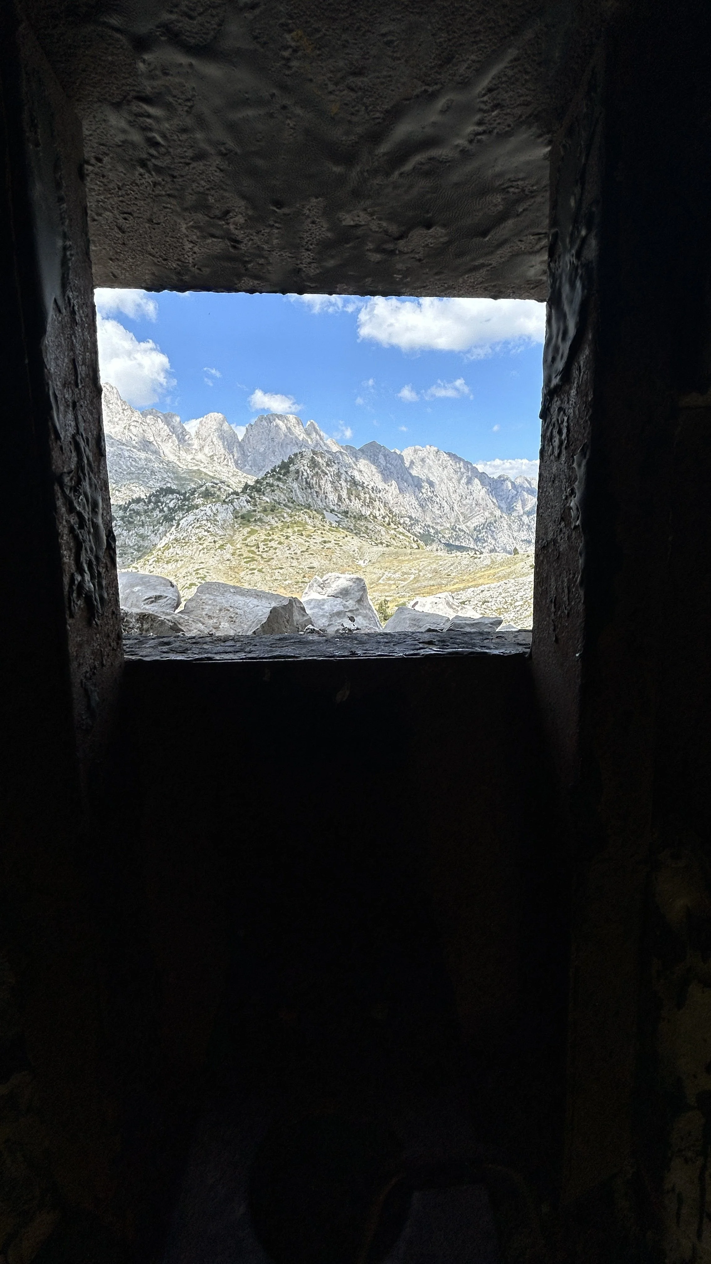 View from a bunker