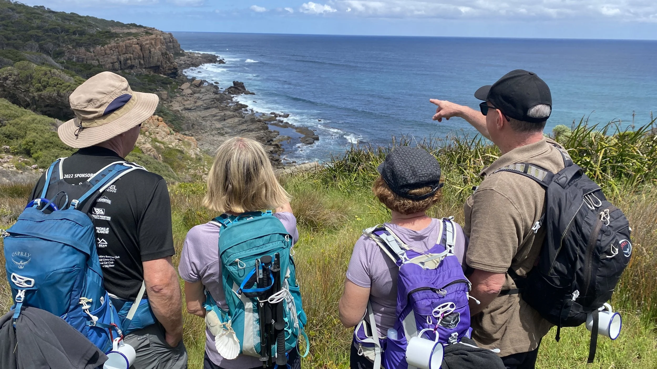 visitors from NSW on thge Cape to Cape.JPG