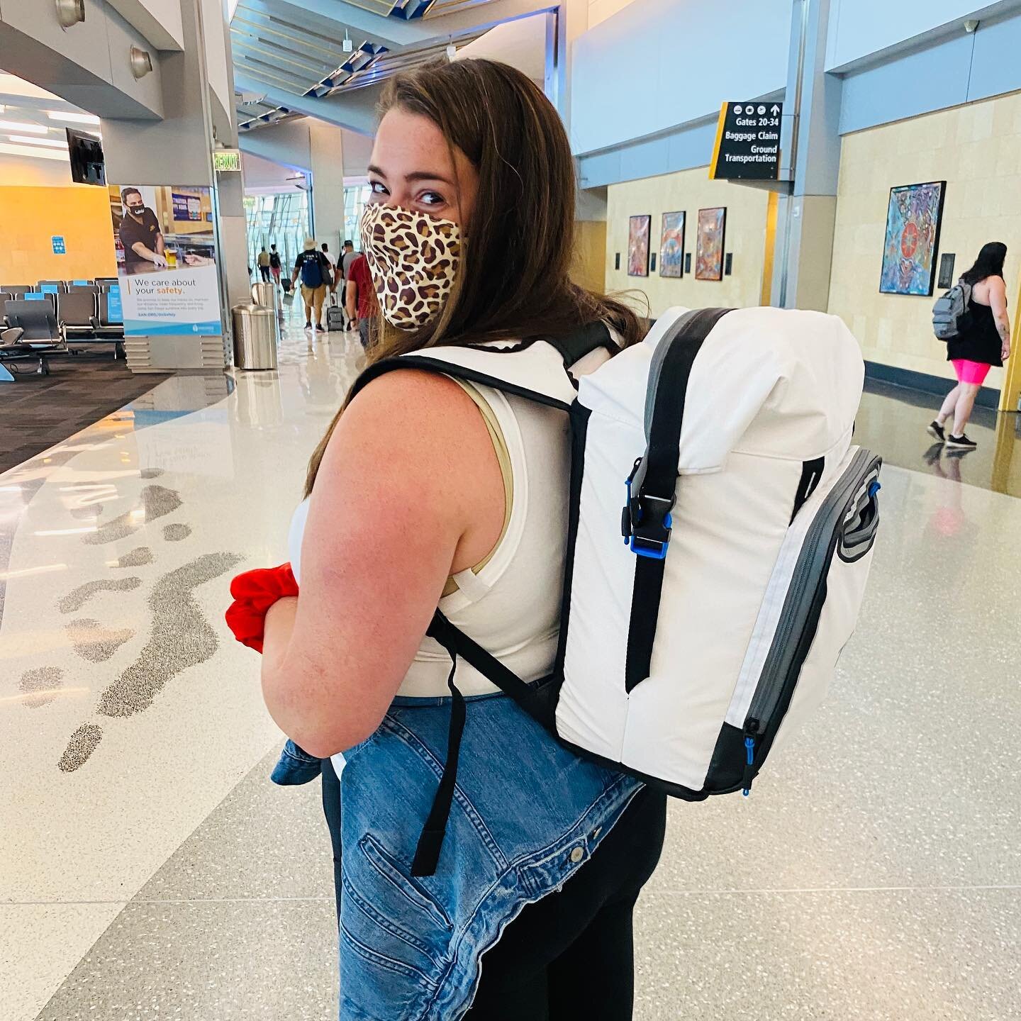 This entire backpack is filled with food. 

We&rsquo;re in route to San Diego for our very first family vacation AND I made a commitment to my wellness 10 days ago. I am committed to resetting my nutrition, getting in touch with what fuels me, and de