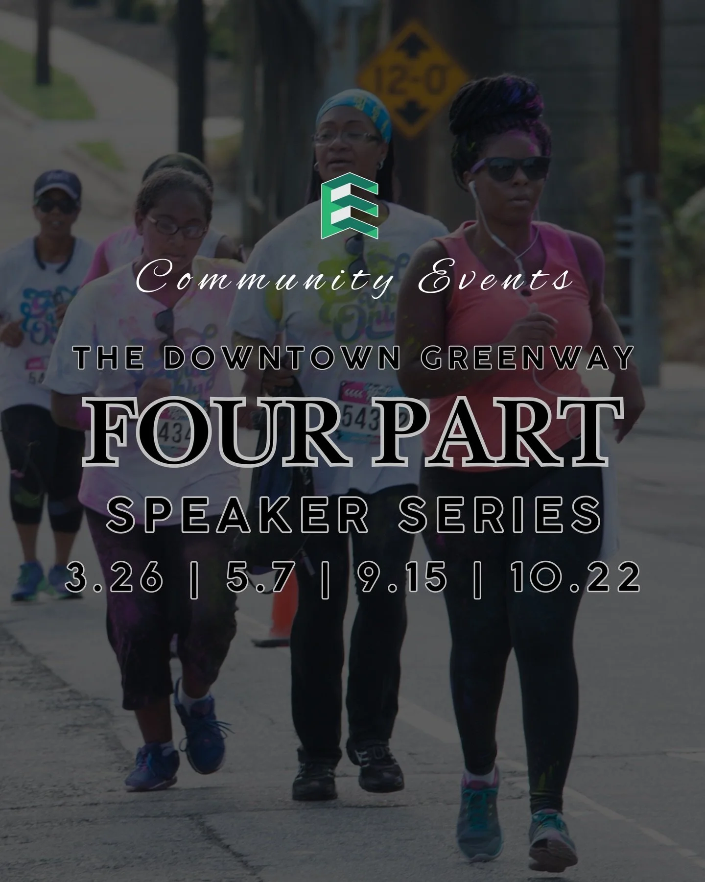 🌿✨ Join the Conversation on the Greenway!

The Downtown Greenway is celebrating its Grand Opening with a four-part Speaker Series highlighting the people, ideas, and vision behind this transformational project.

📅 Don&rsquo;t miss the first session