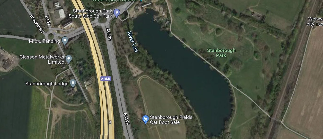 Stanborough Lakes, from the fishery's own website