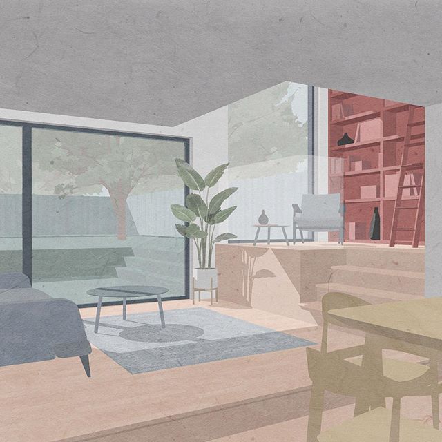 Wait... where did January go?! Been busy working on some exciting new projects. This extension to a grade II listed building in South London is due to be submitted for planning in Feb. .
.
.
.
.
.
#londonarchitects #londonarchitecture #greygriffithsa