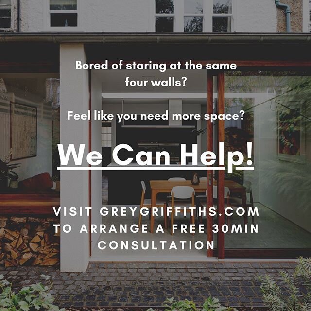 Now is a great time to progress your project! Visit our website to arrange a consultation or see the packages we offer for getting your project moving. GreyGriffiths.com
.
.
.
.
.
#homeimprovement #dontmoveimprove #stayhome #londonarchitects #southlo