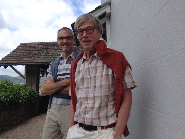 Thomas Meyer with Michael Watt.