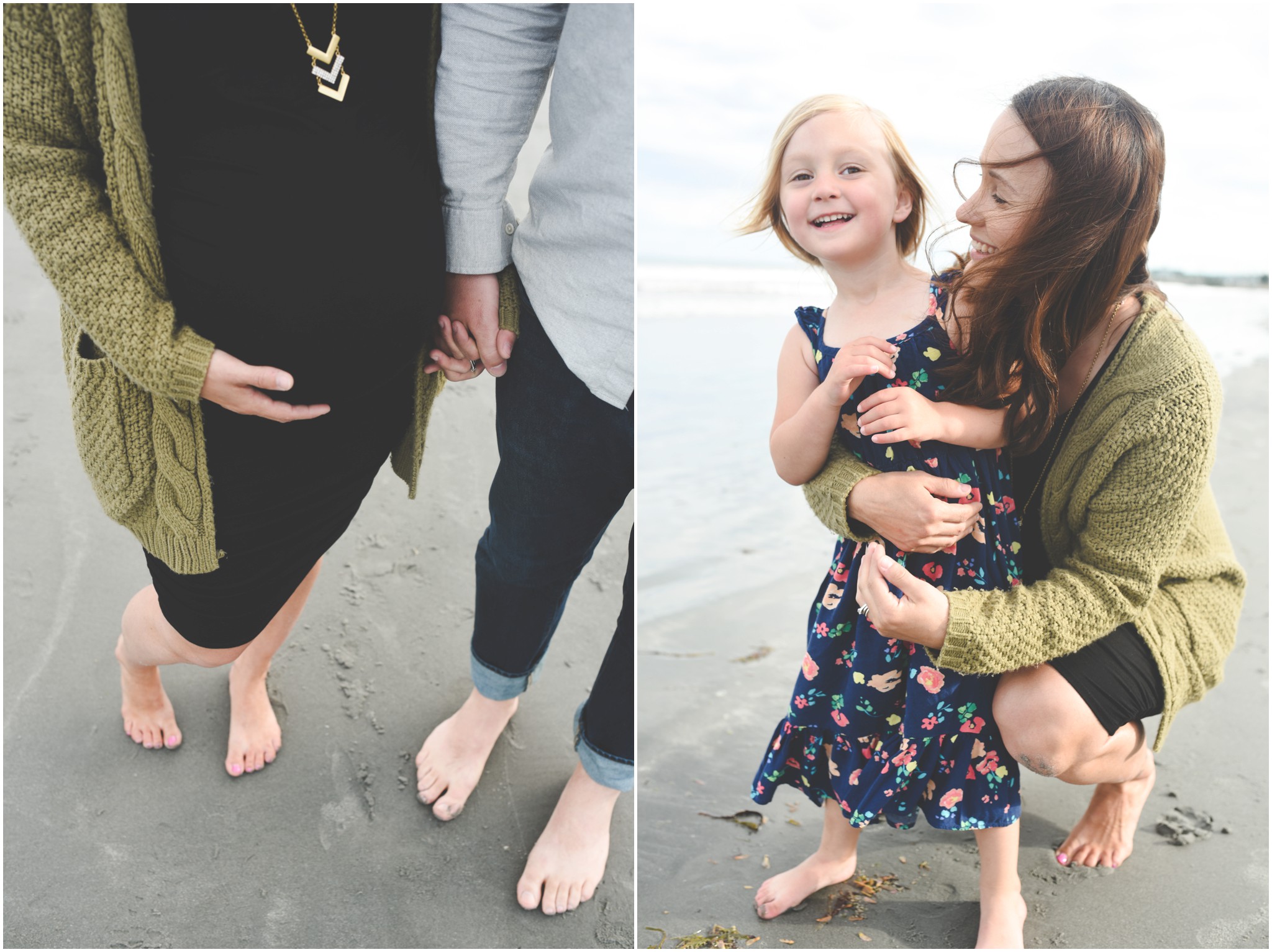 mom and daughter hugging