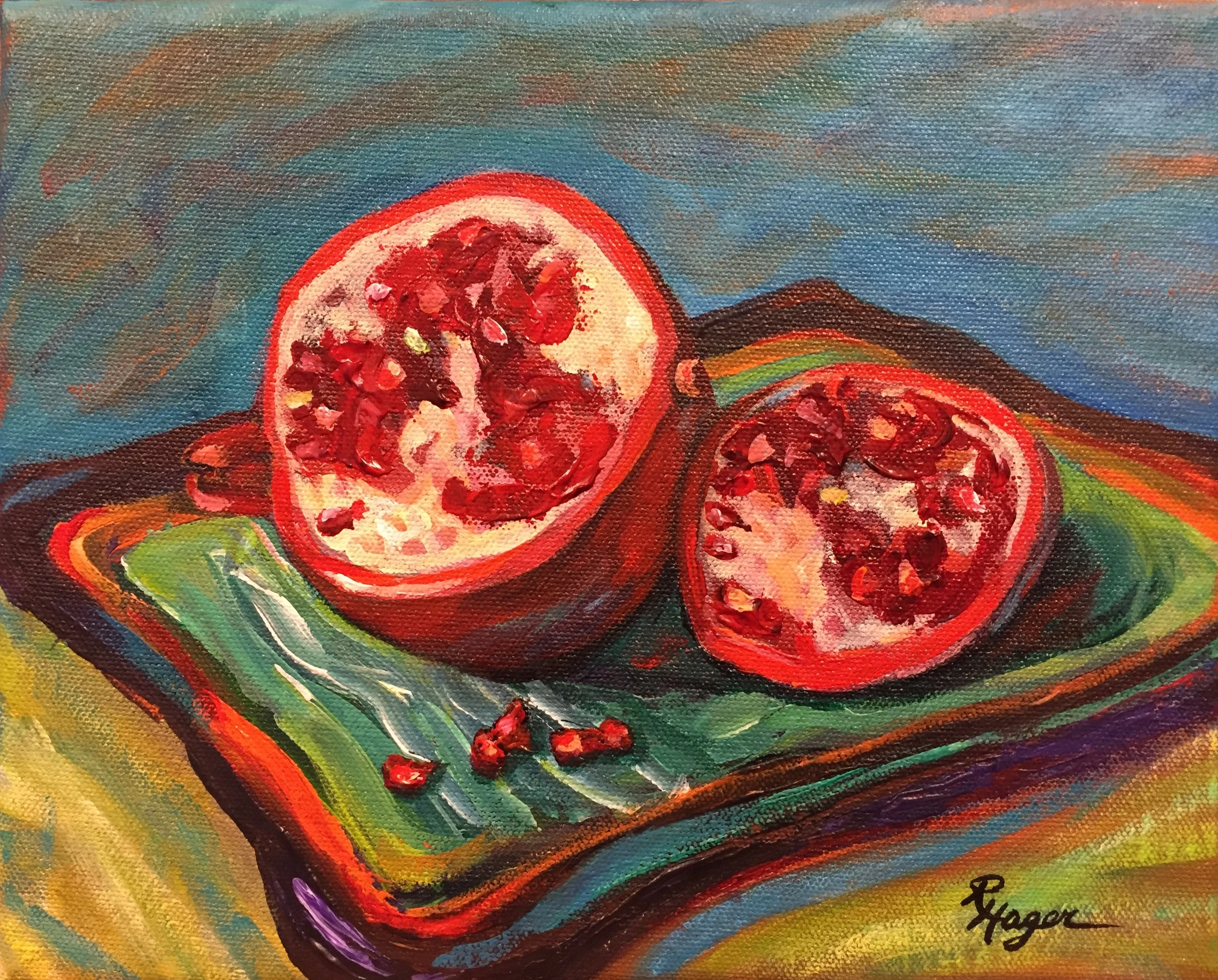 Pomegranate Crunch #42- SOLD