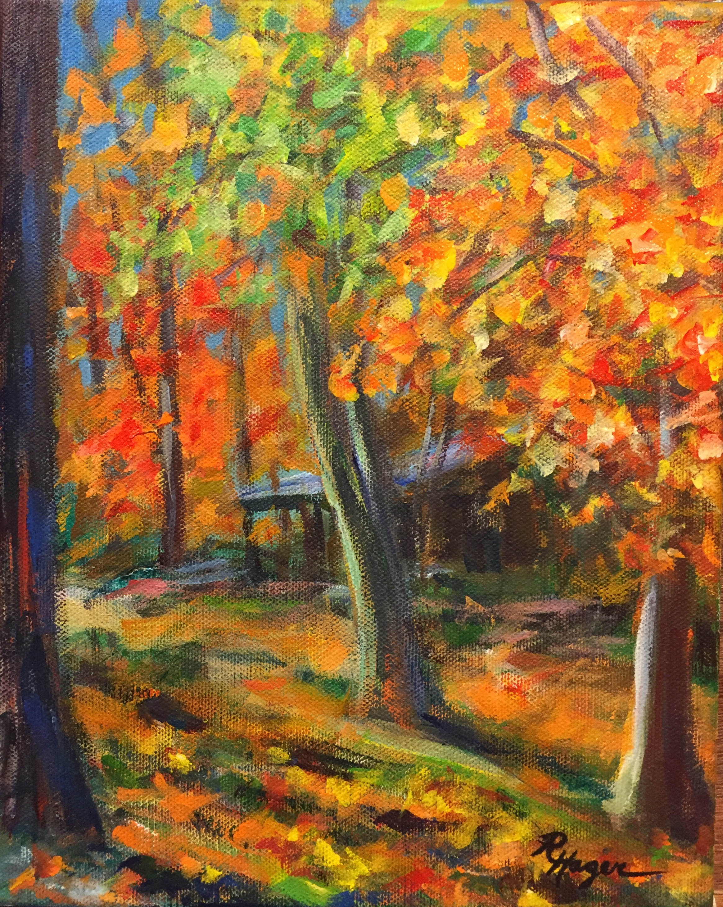 Autumn At Maria Stein #34 - SOLD