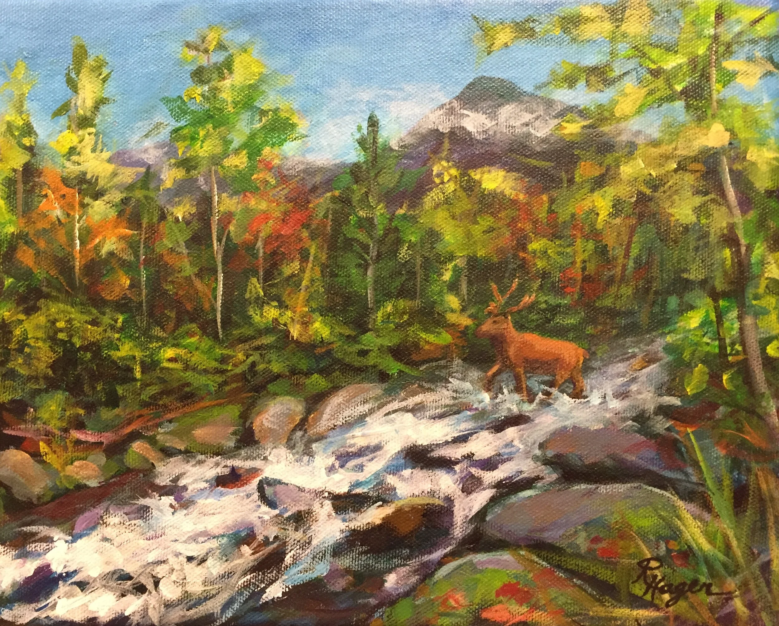 Smoky Mountain Elk #46 Available $110