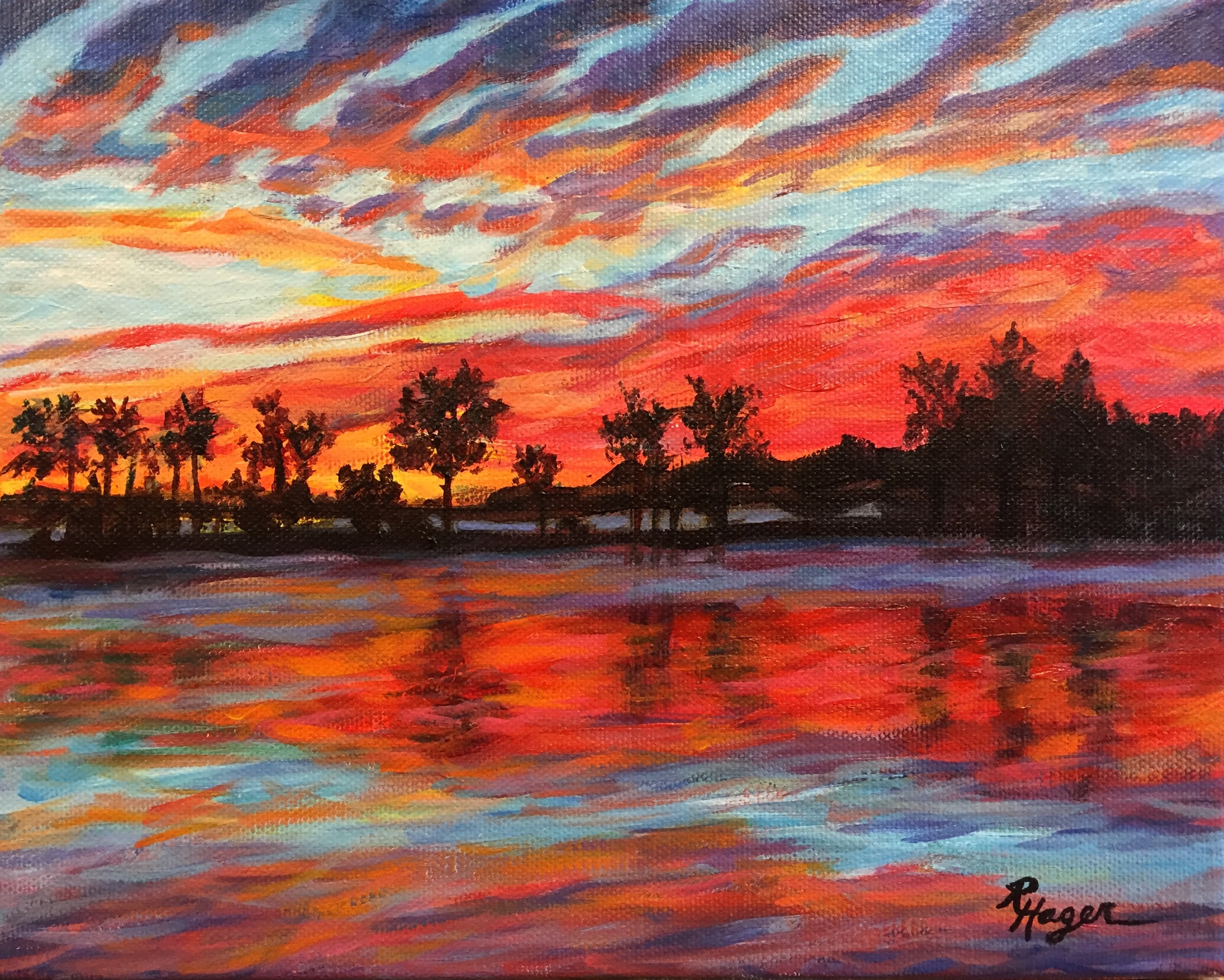  Autumn Blaze on Grand Lake #41 -SOLD