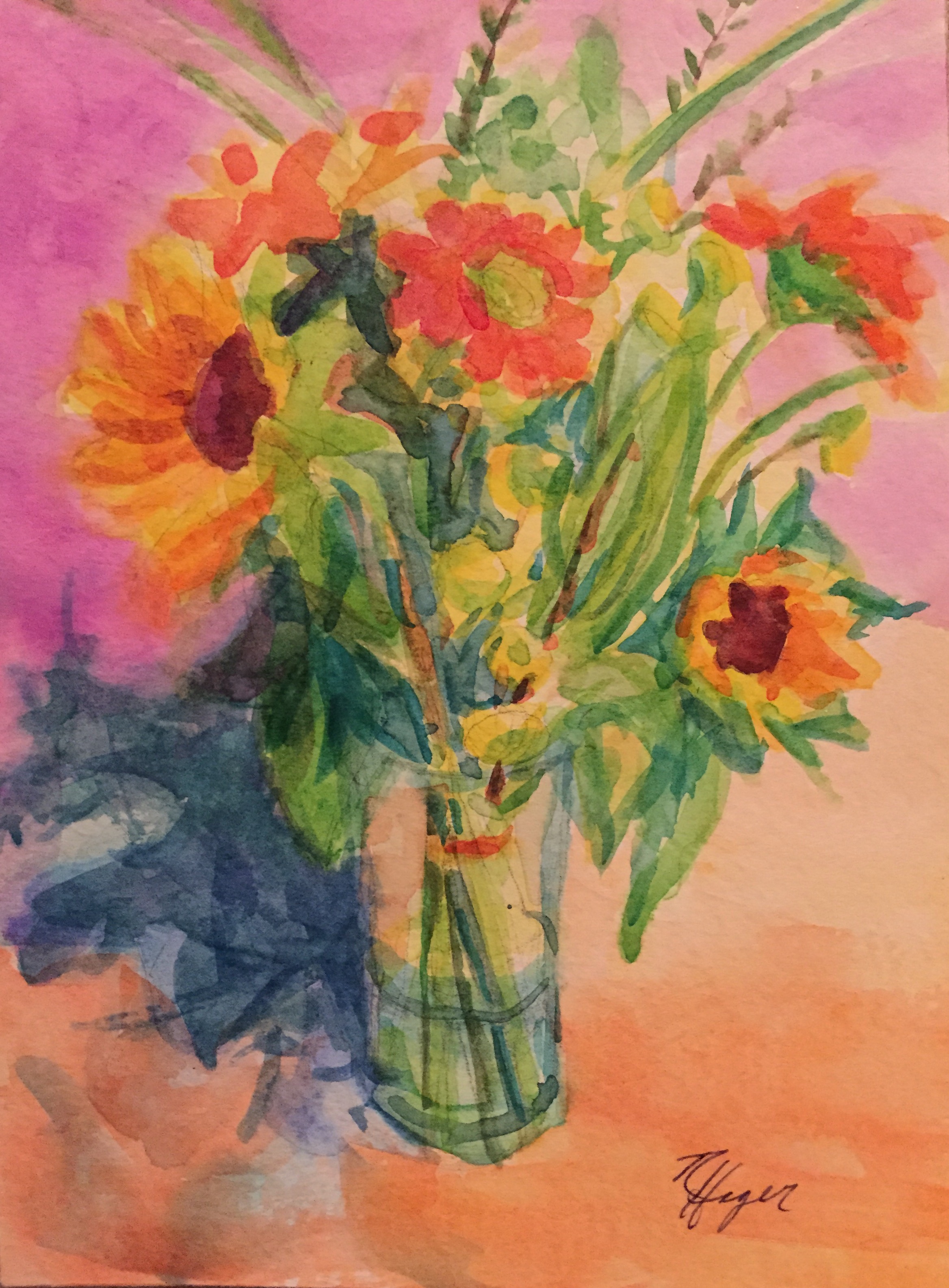 Sunny Bouquet #4 - SOLD