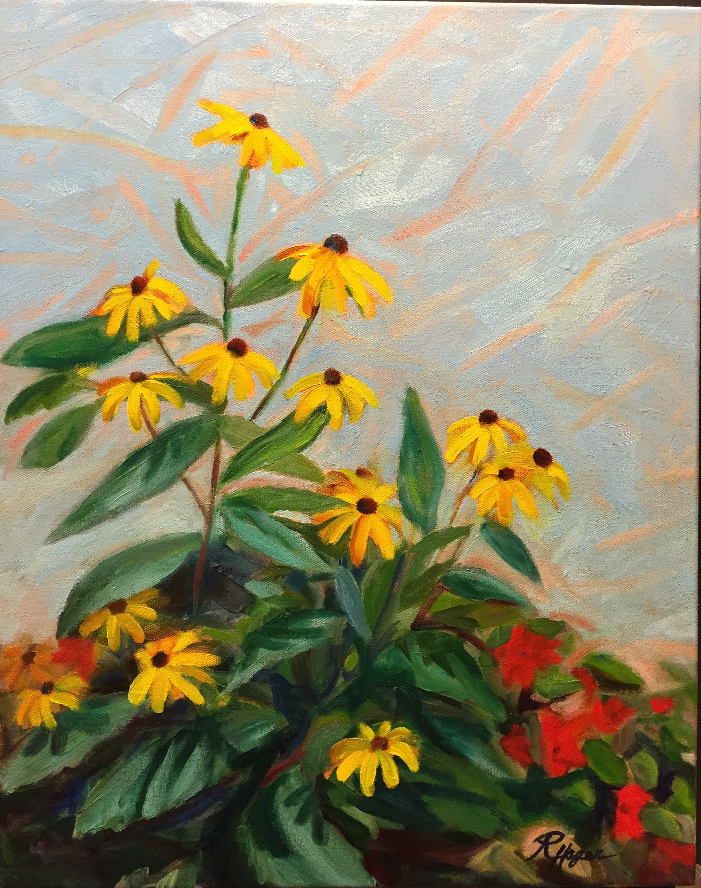 Blackeyed Susans #3 Available $320