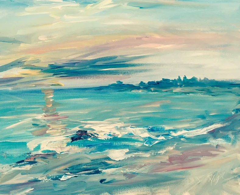 Wells Beach at Dawn #101 -SOLD