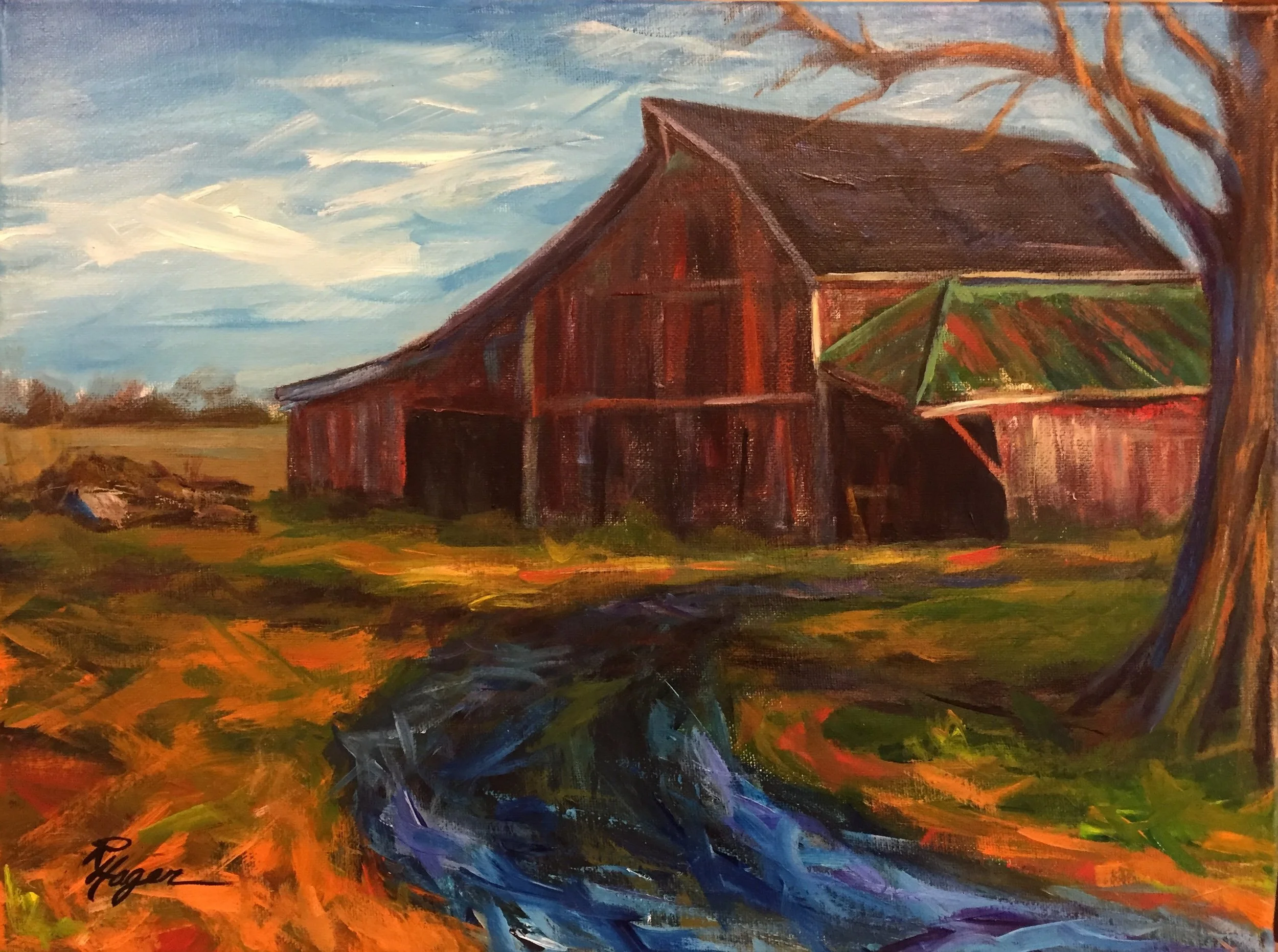 Noble Township Barn #83  SOLD