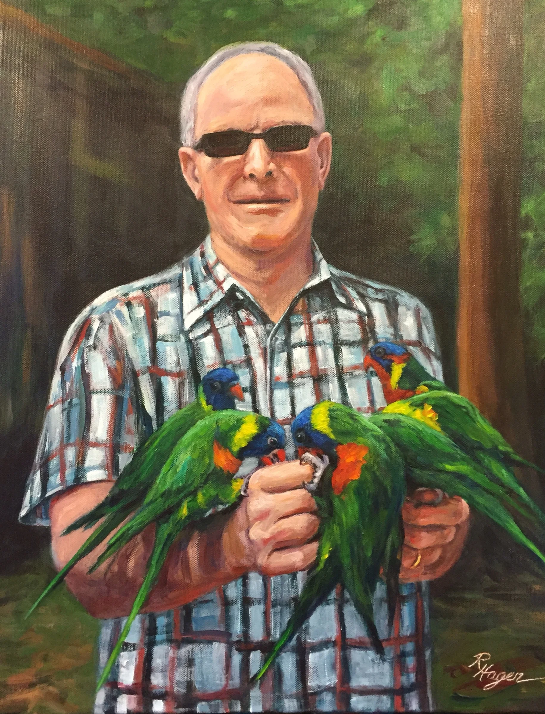 Jerry and the Parrots #84 - SOLD
