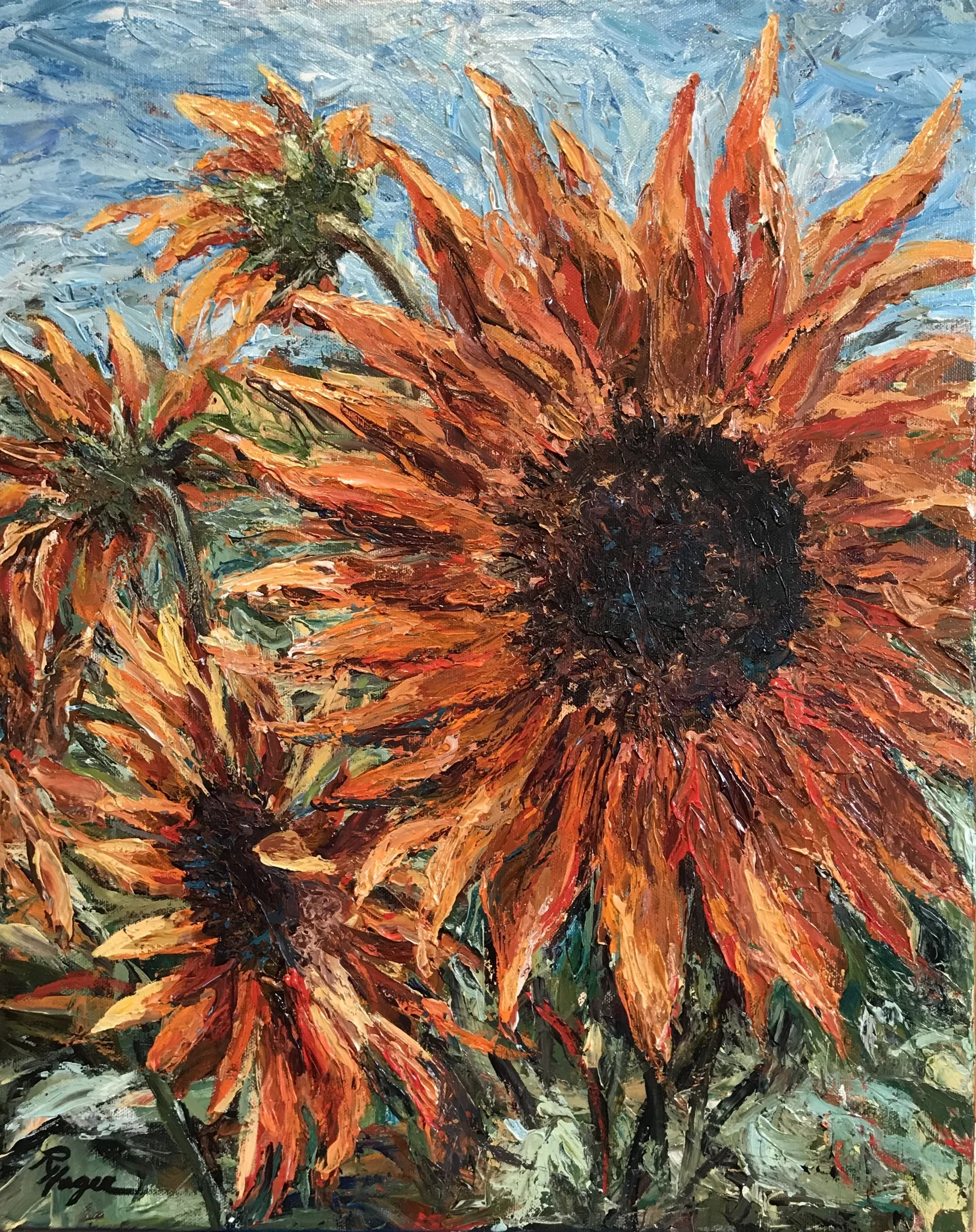  Sunflowers #165 - SOLD