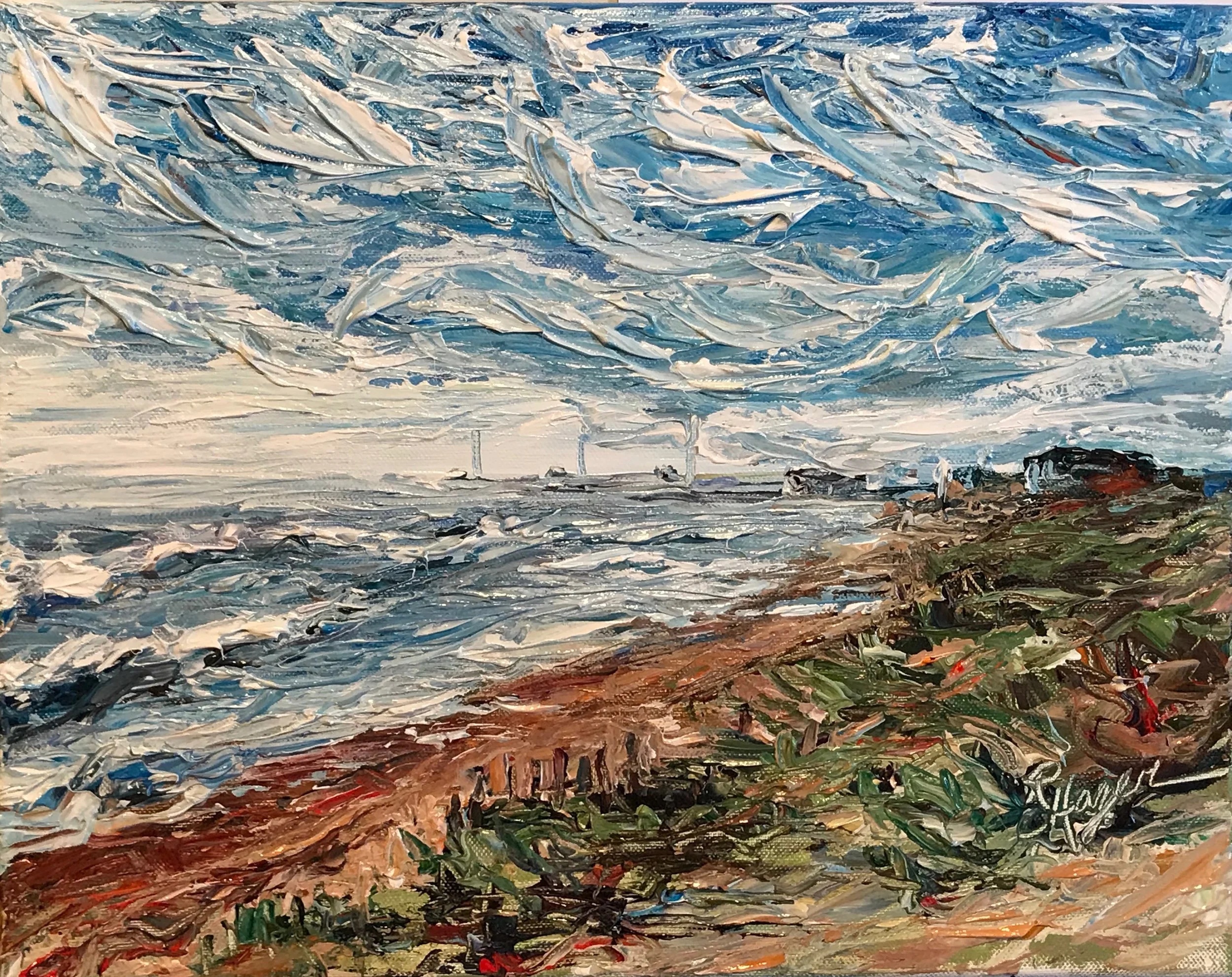 Morning on the Beach #161 -SOLD