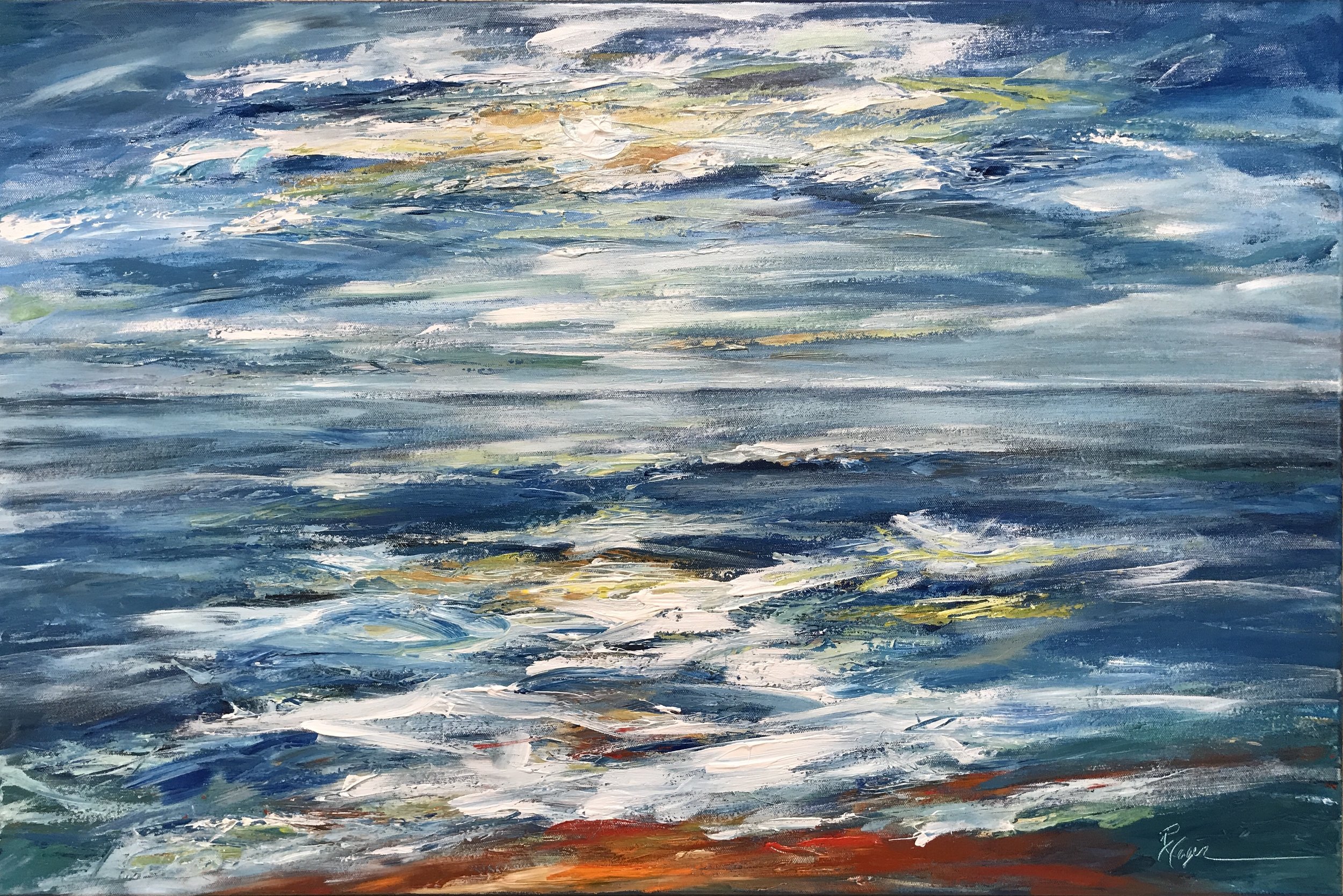Parting the Sea #171 -SOLD