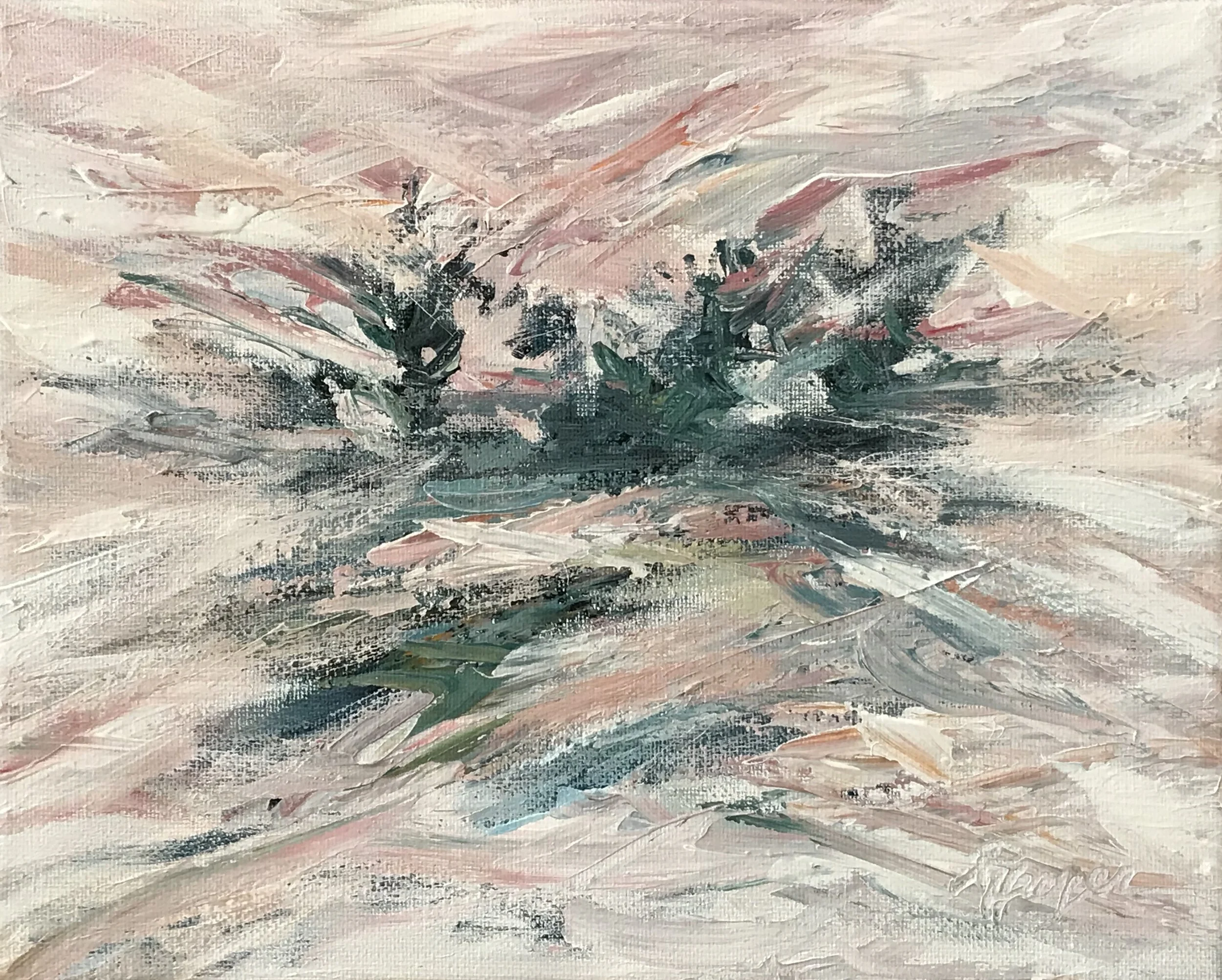 Winter Sunset #186  Available $110