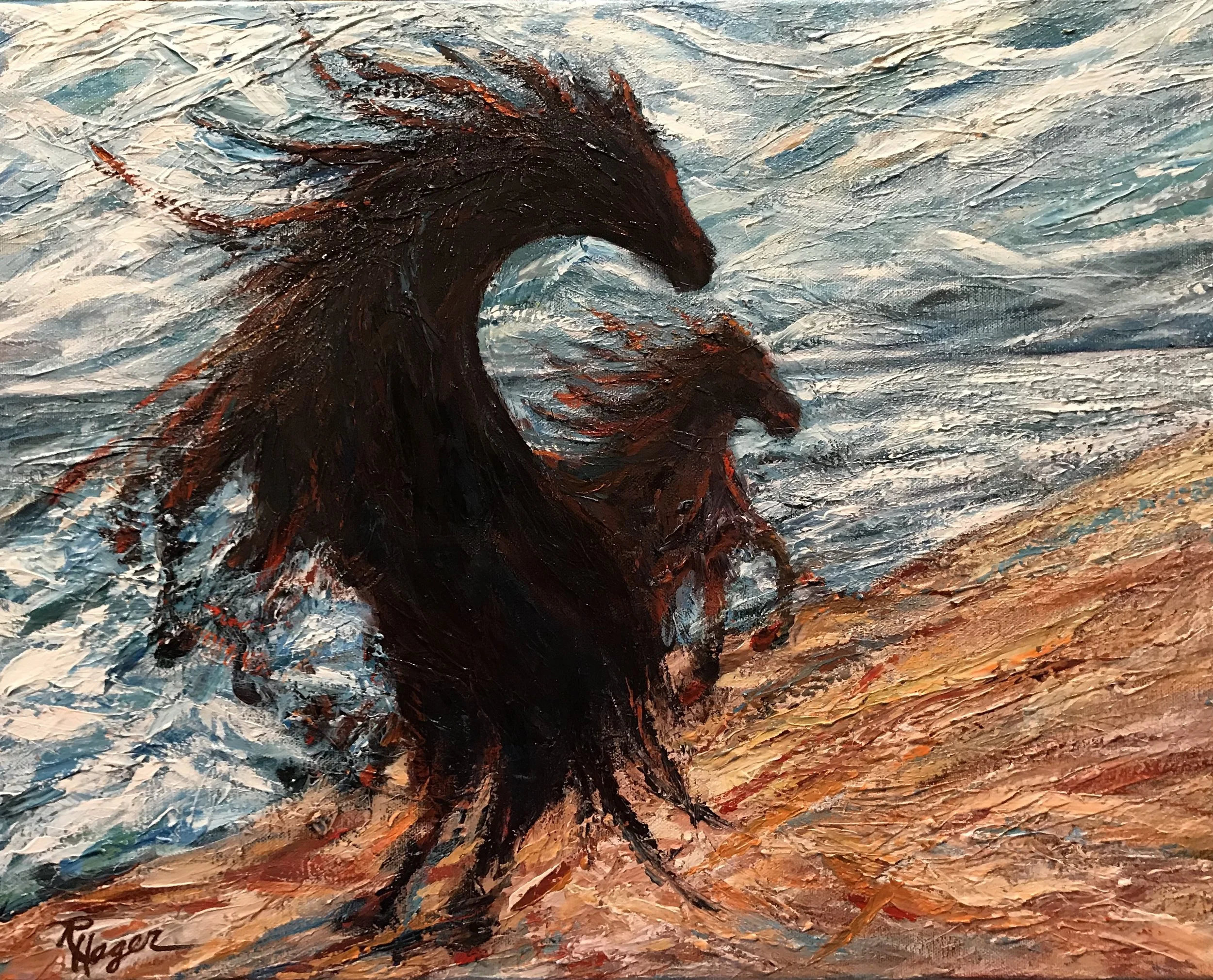 Wild Mustangs #187 Available $320