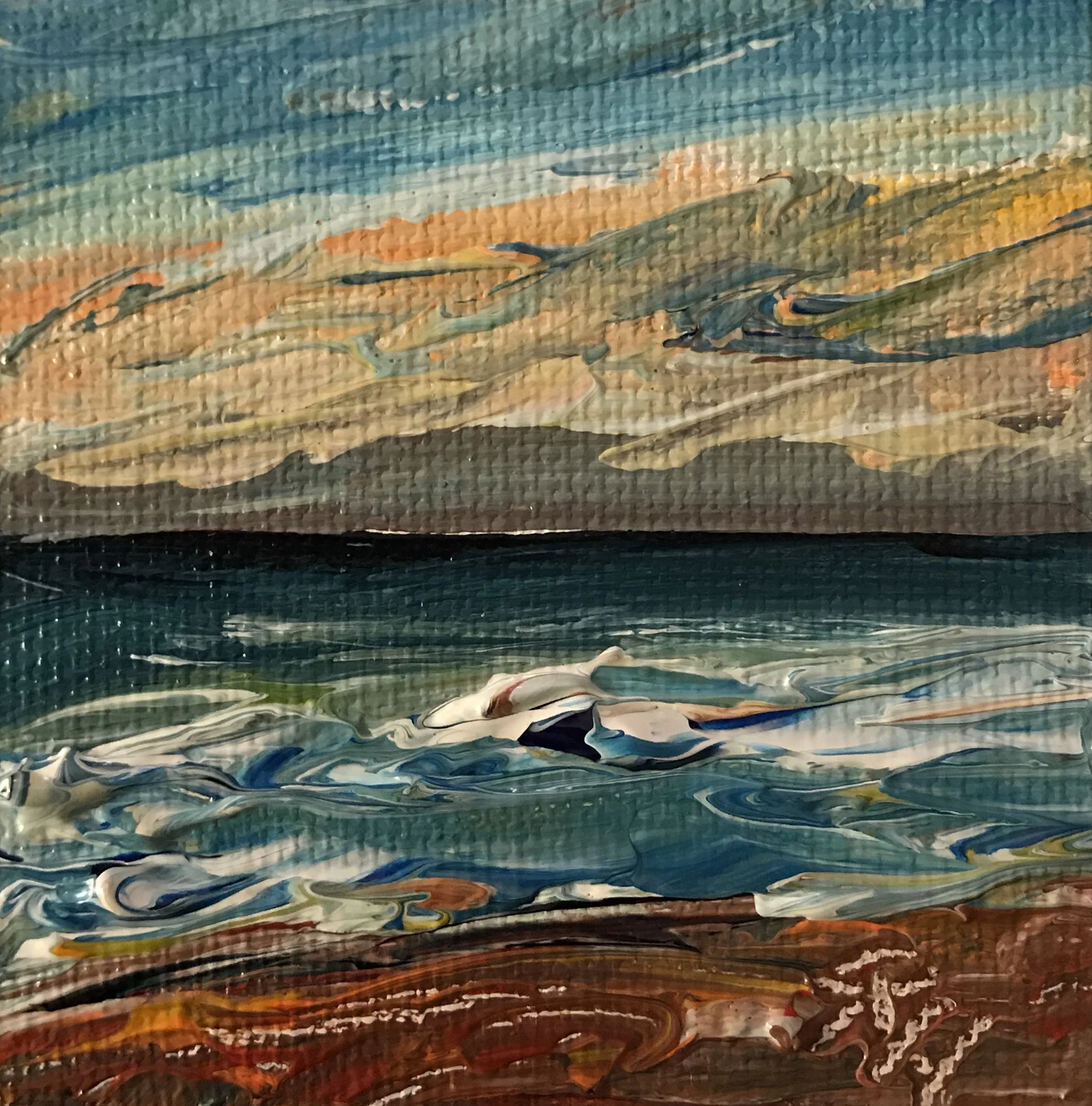 Sunset Tide #253 / SOLD