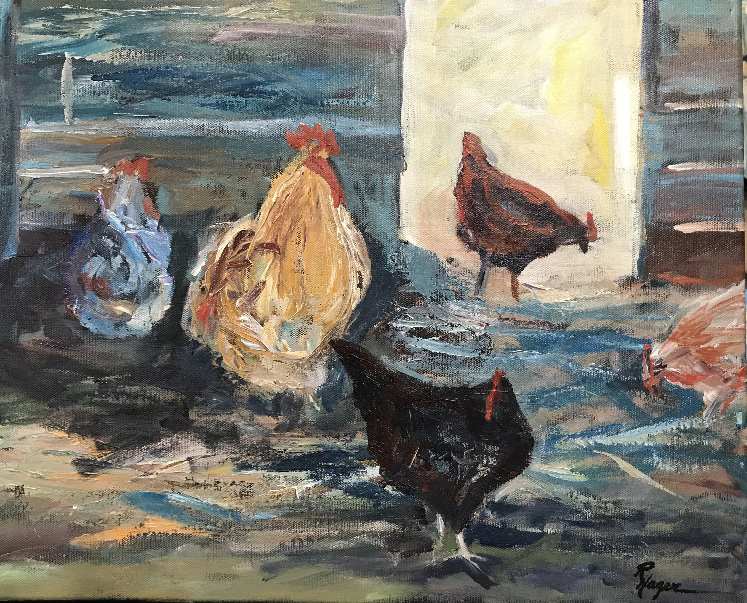 Bruce’s Chickens #275 - SOLD
