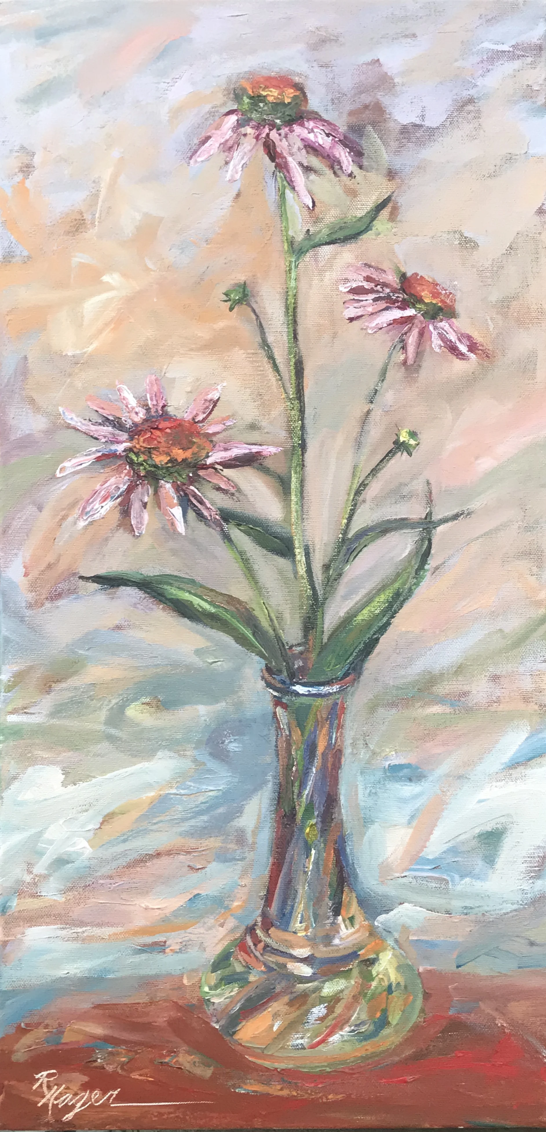 Coneflowers #218  SOLD