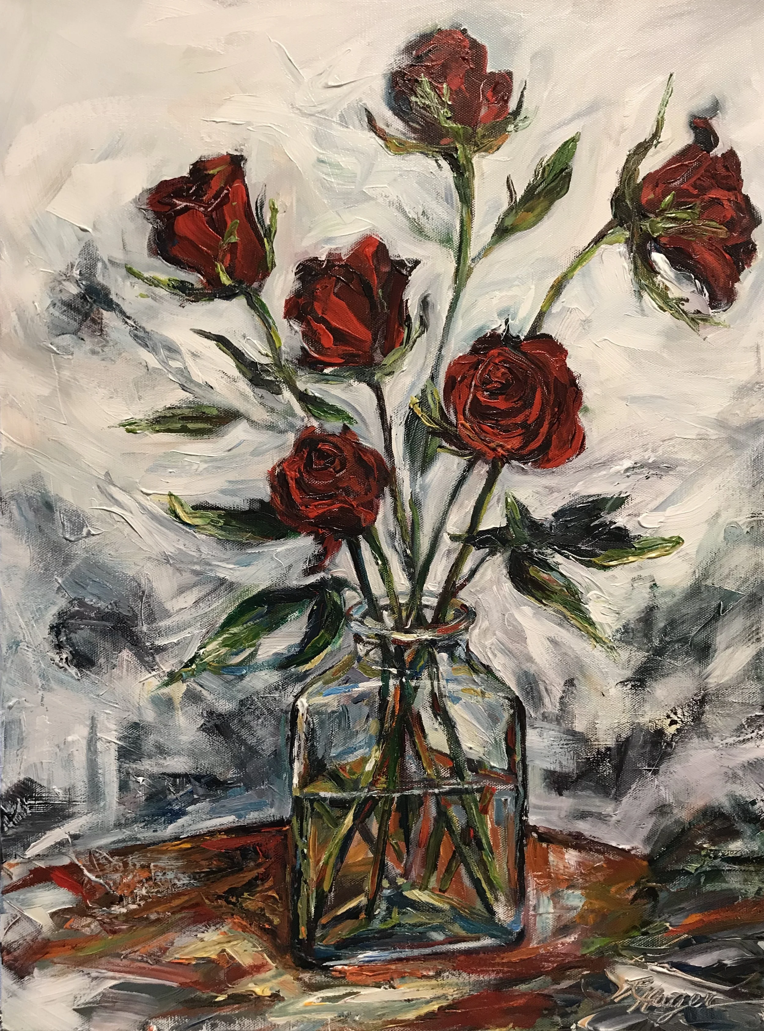 Roses Are #265-  SOLD 