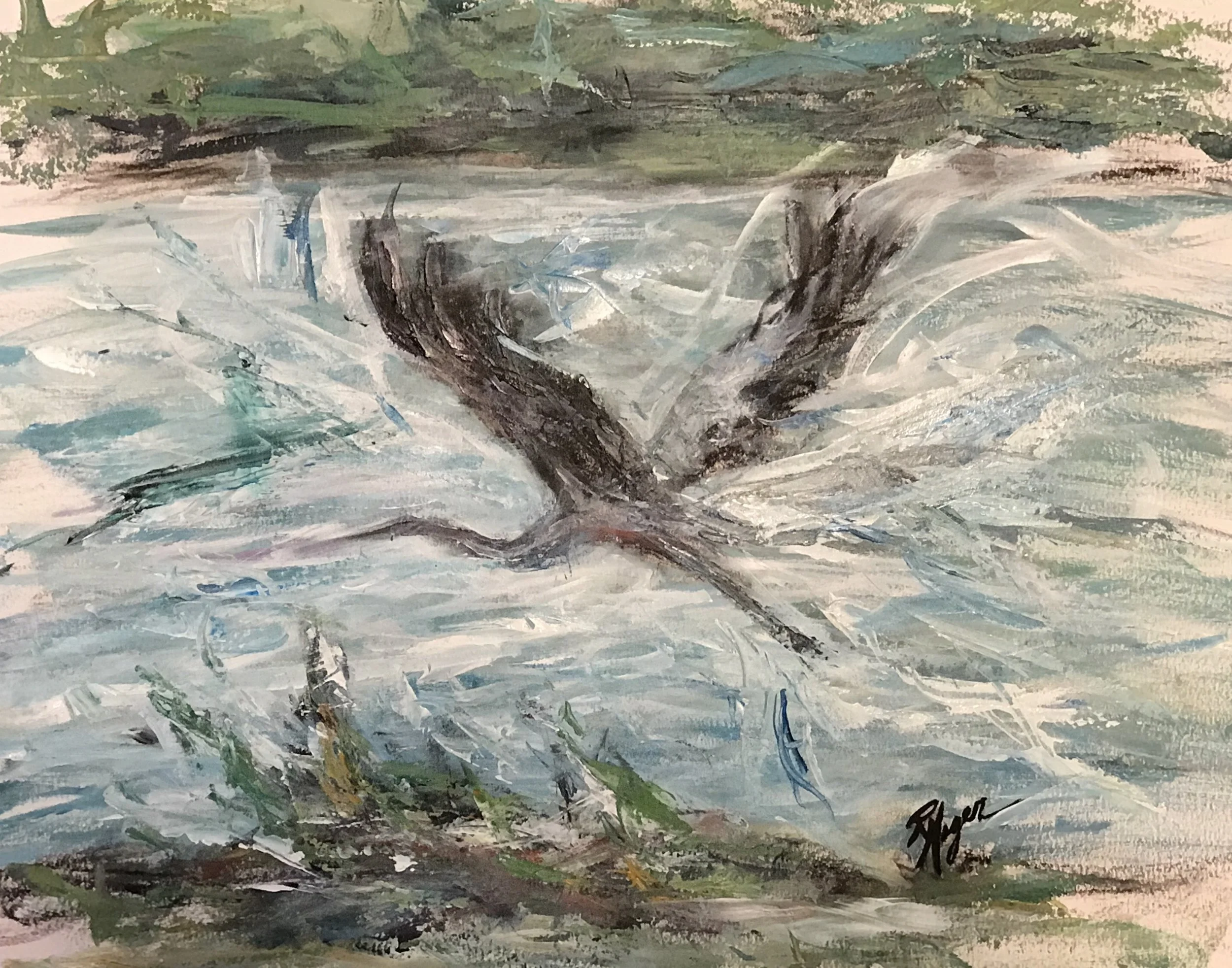 Blue Flight - SOLD