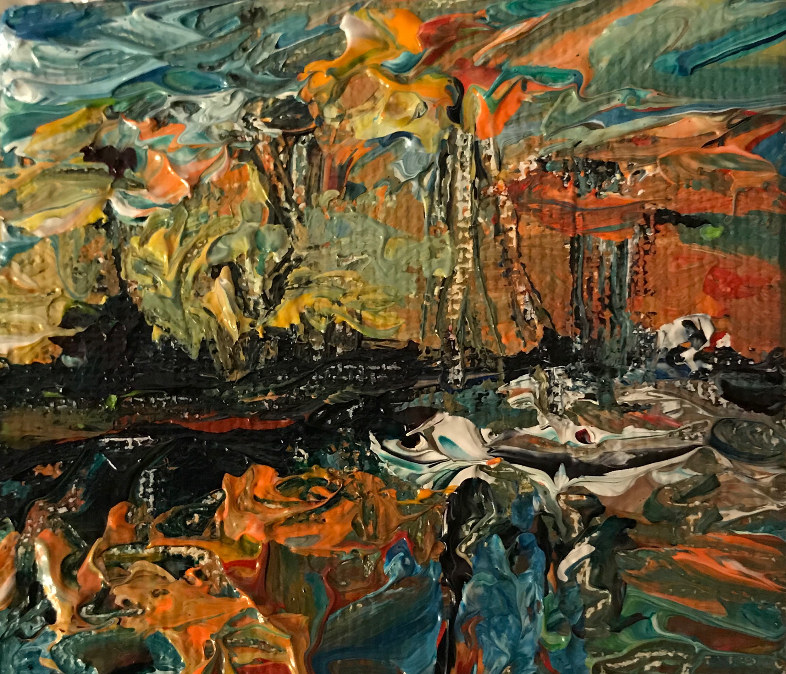 October Night Sail #250 - SOLD