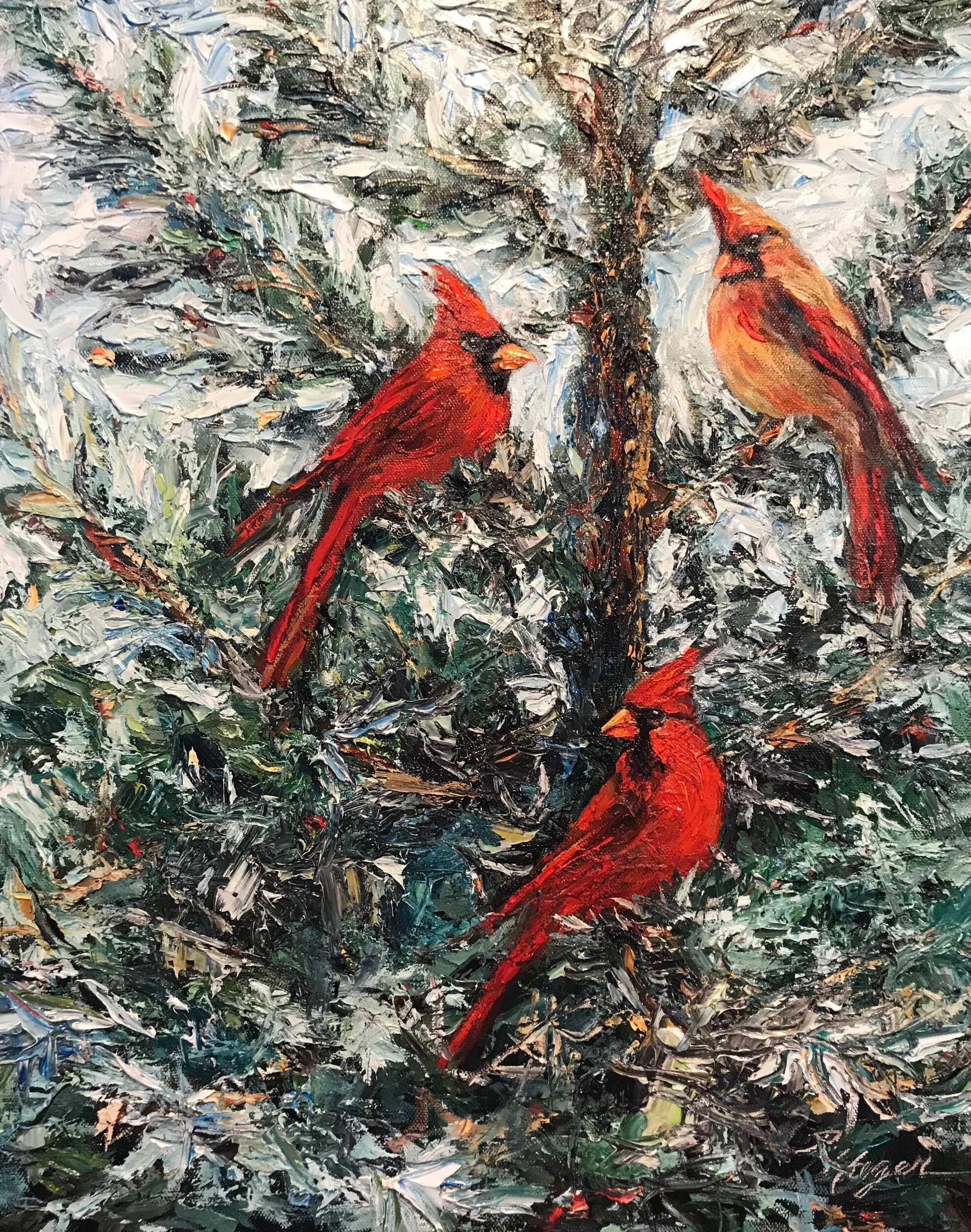 "Cardinals" #303- SOLD