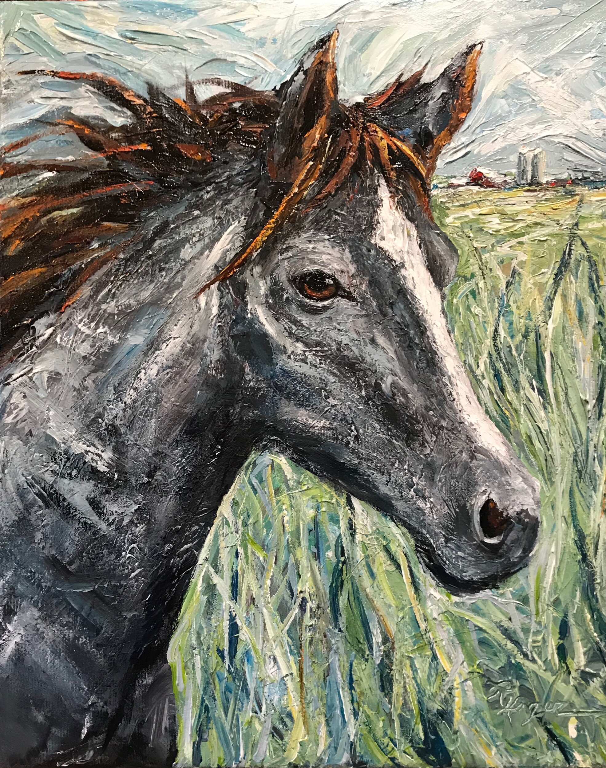 "Running Free" #364. SOLD