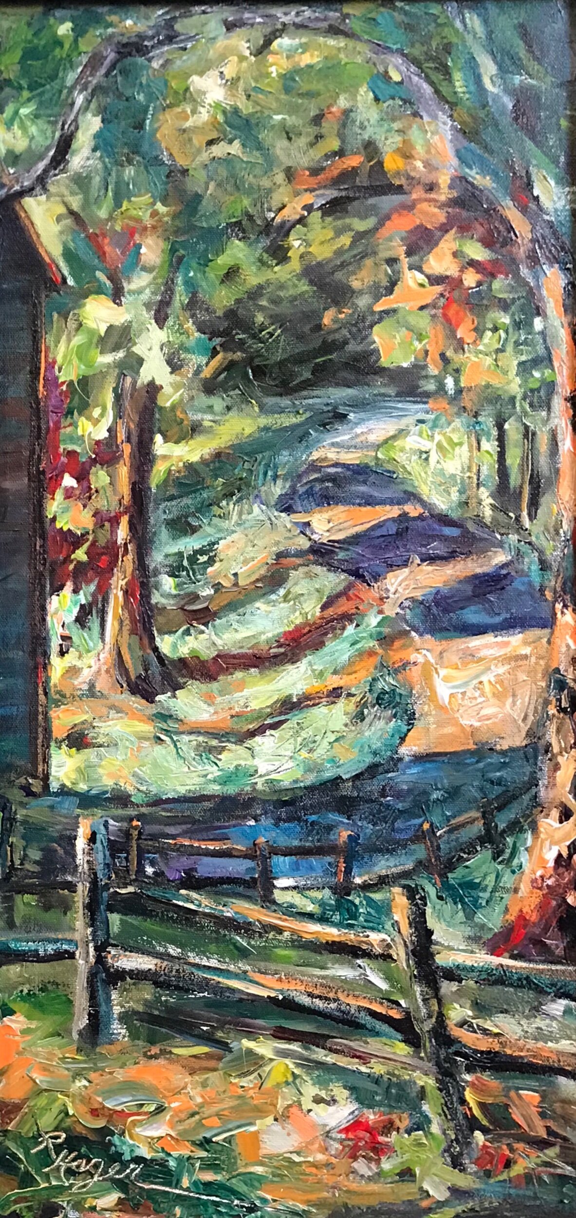 "Staley Farm Autumn " #374.  SOLD