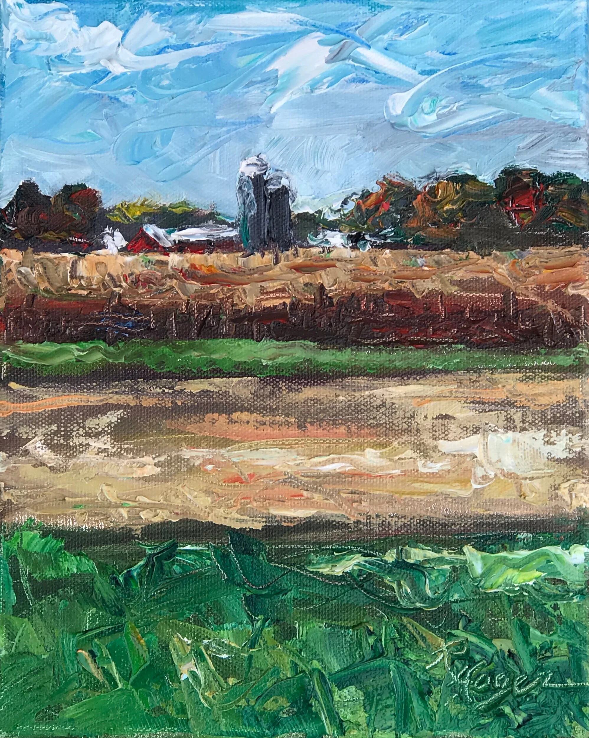 Harvest Time #305.  SOLD