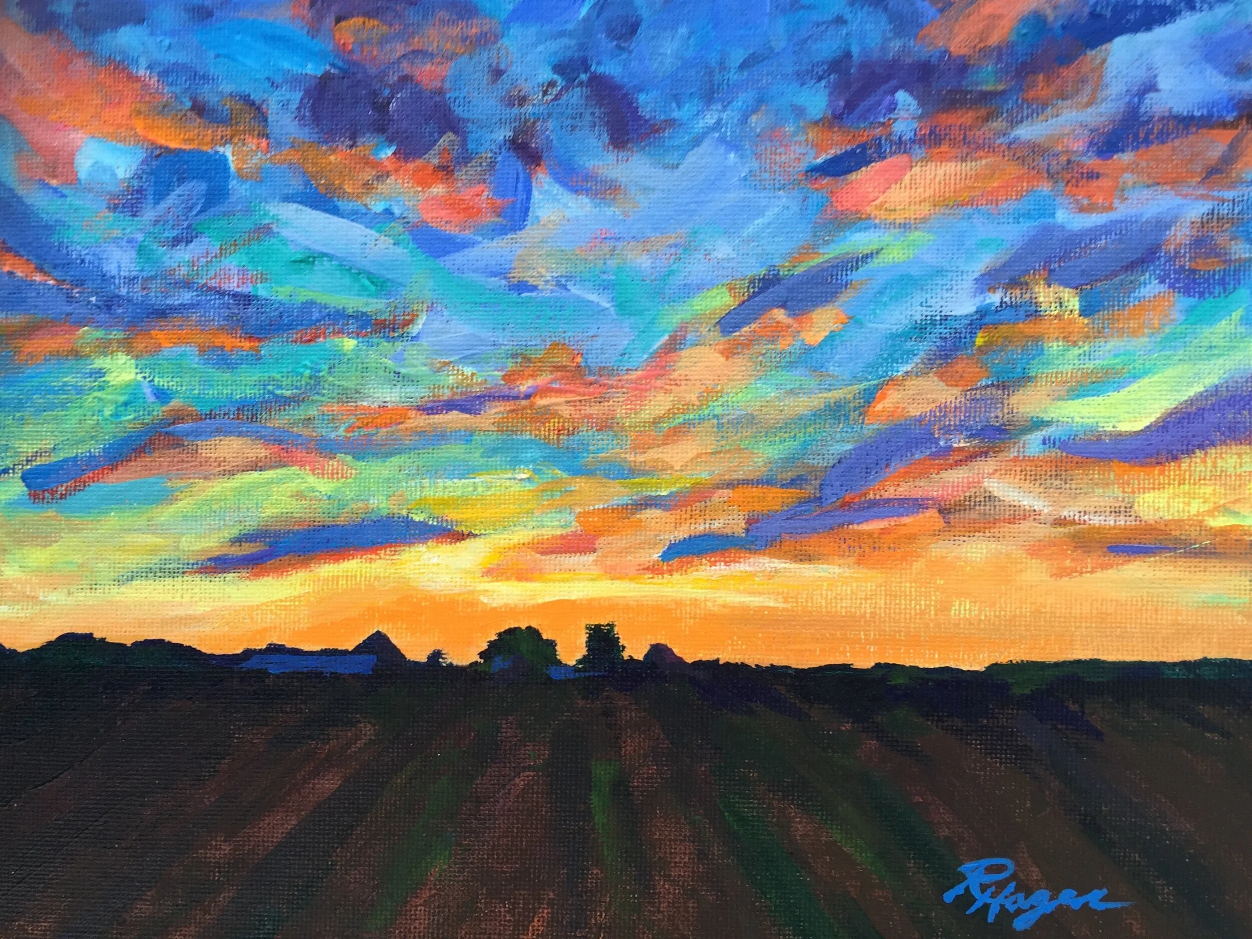 "September Sunset" #16 SOLD 
