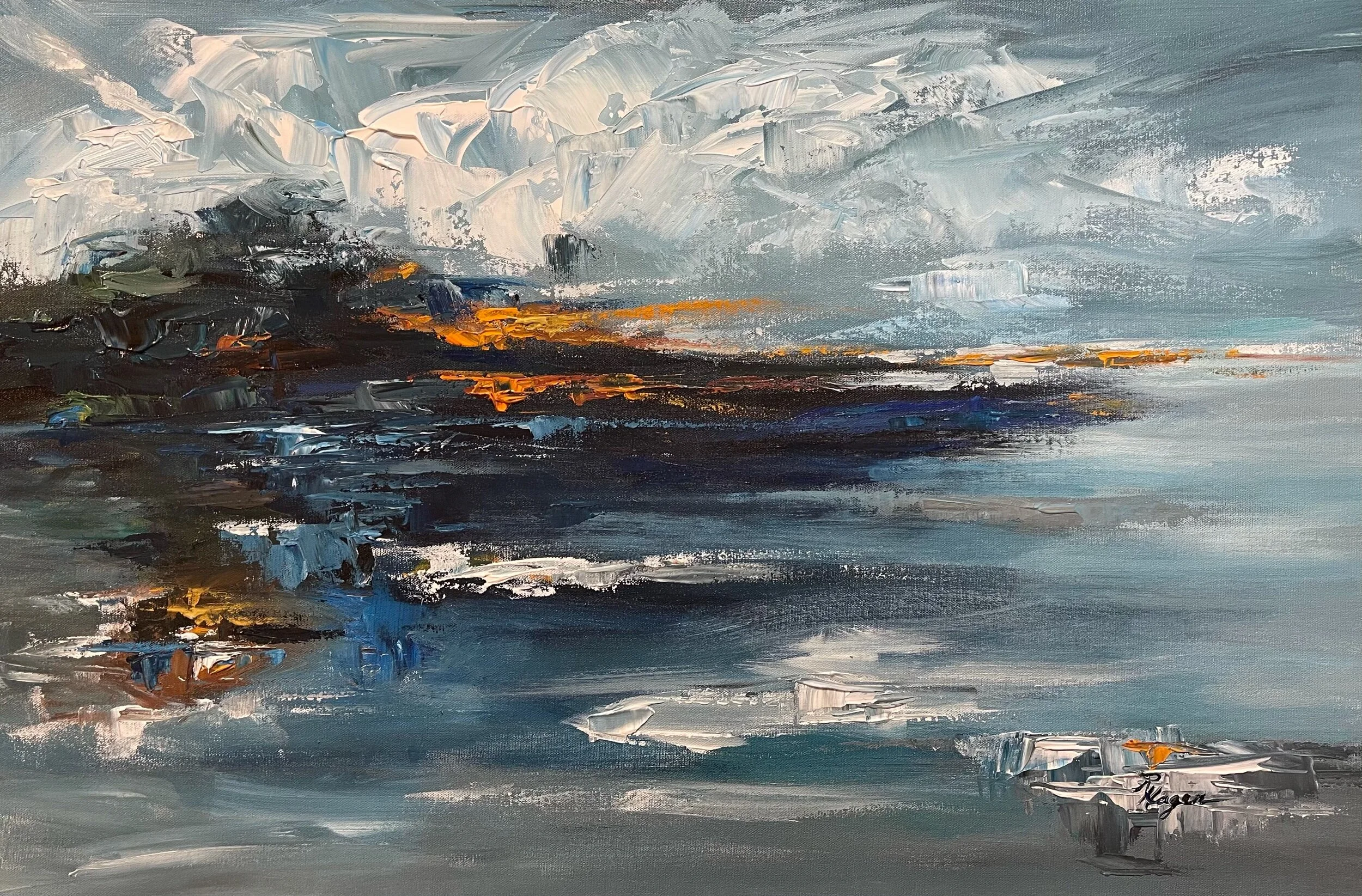 "On Grand Lake" #426  Available  $950