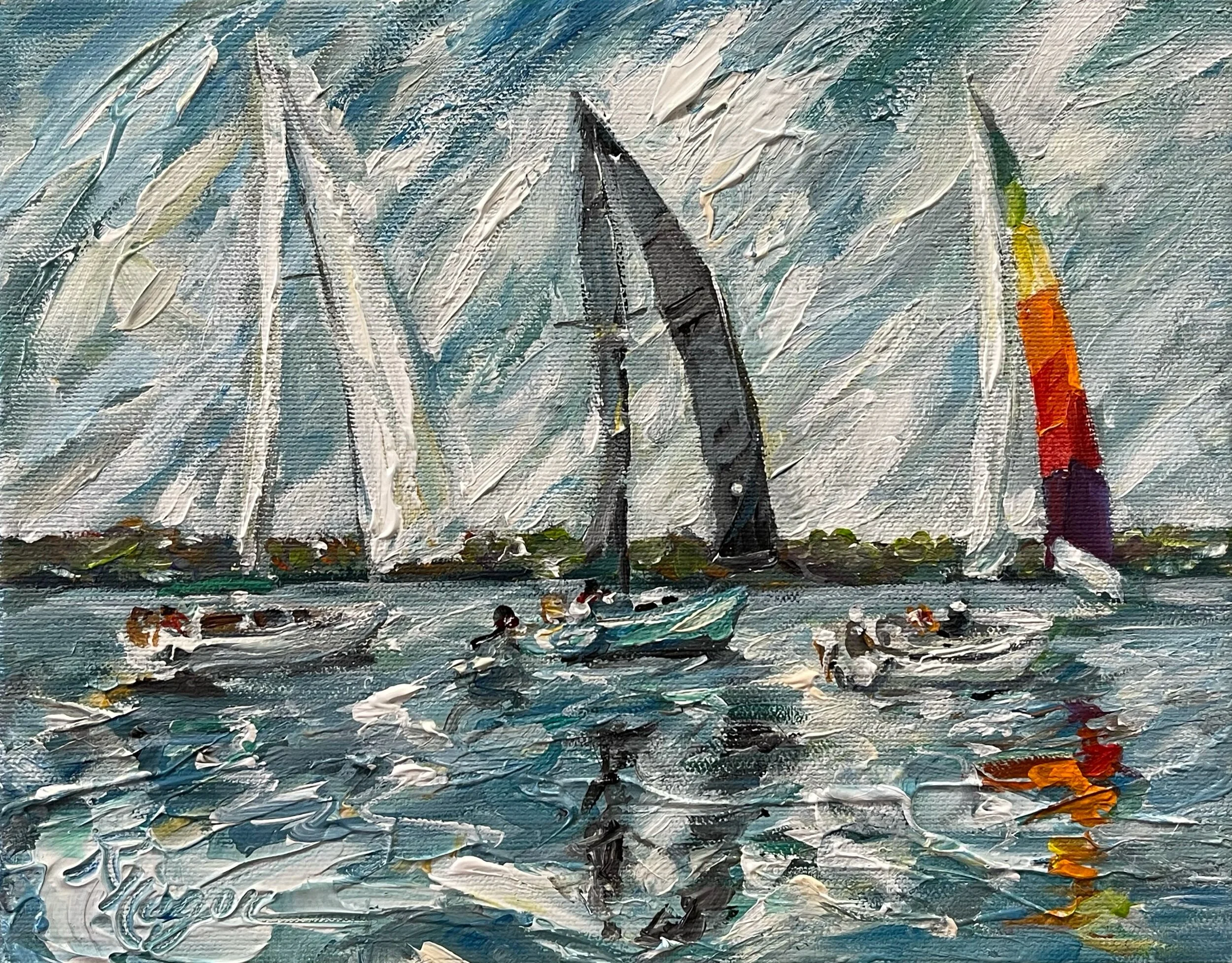 "Grand Lake Regatta" #411  SOLD 