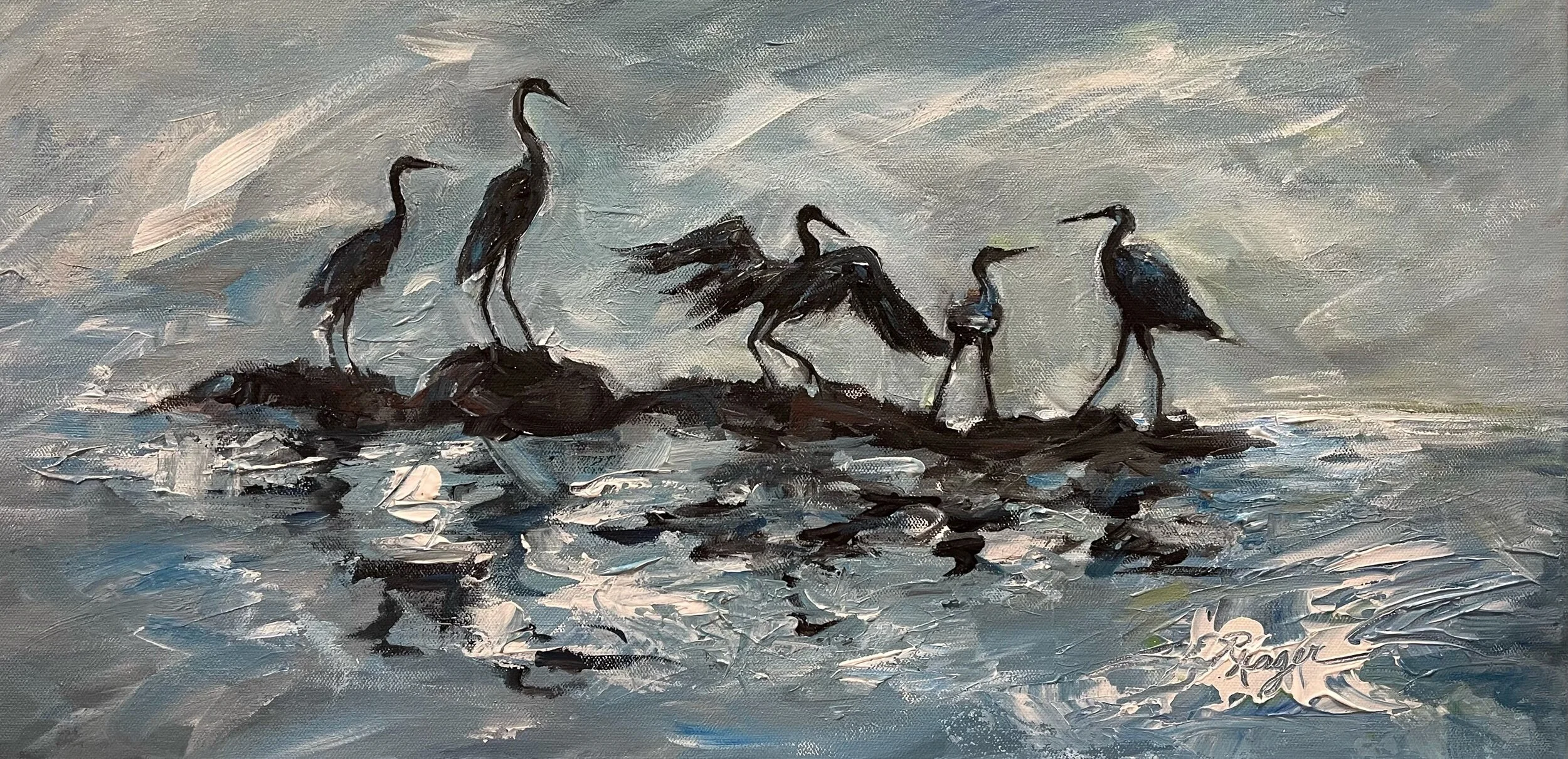 "Blue Dance" #431   SOLD