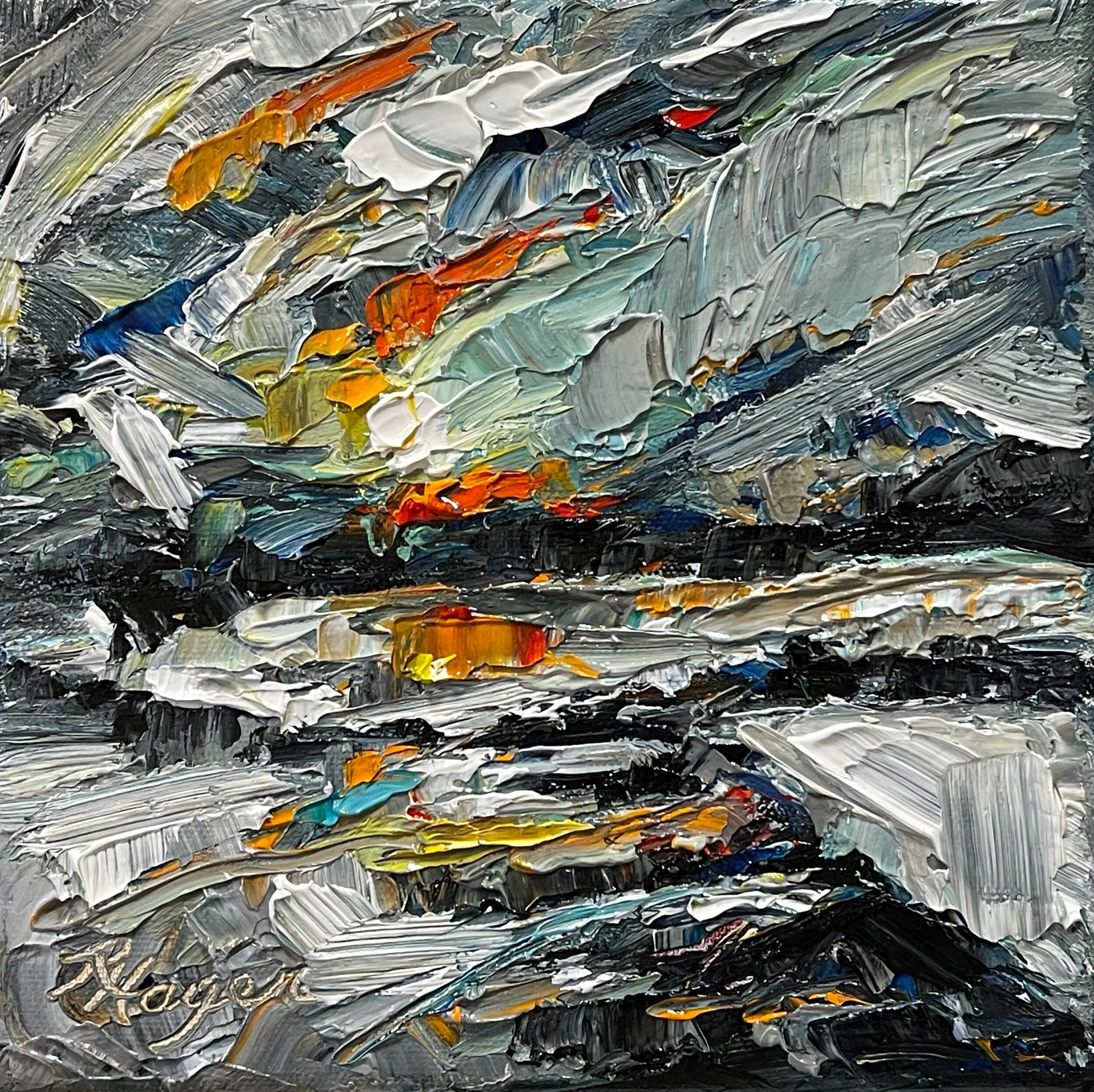 "The Sun Broke Through" #433  SOLD 