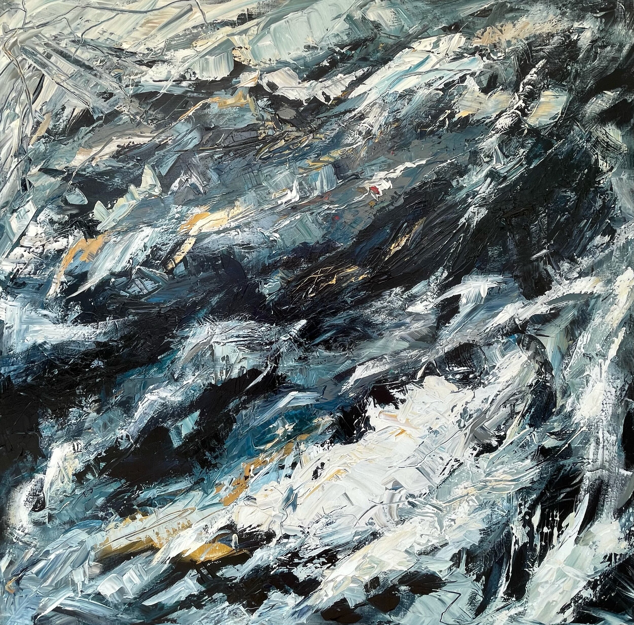 "Phthalo Fantasia " #356  SOLD 