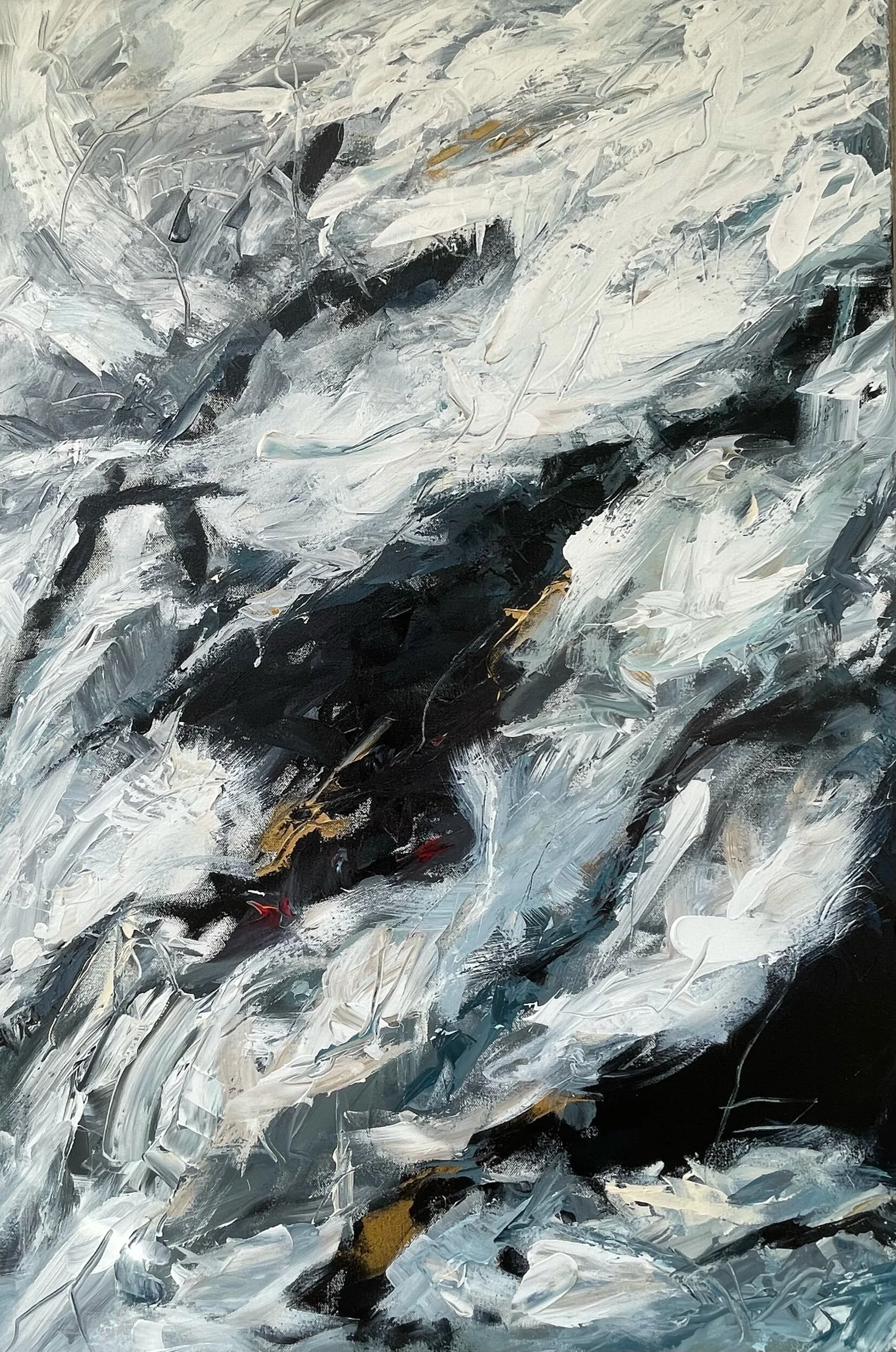 "Phthalo Fantasia" #359  SOLD 