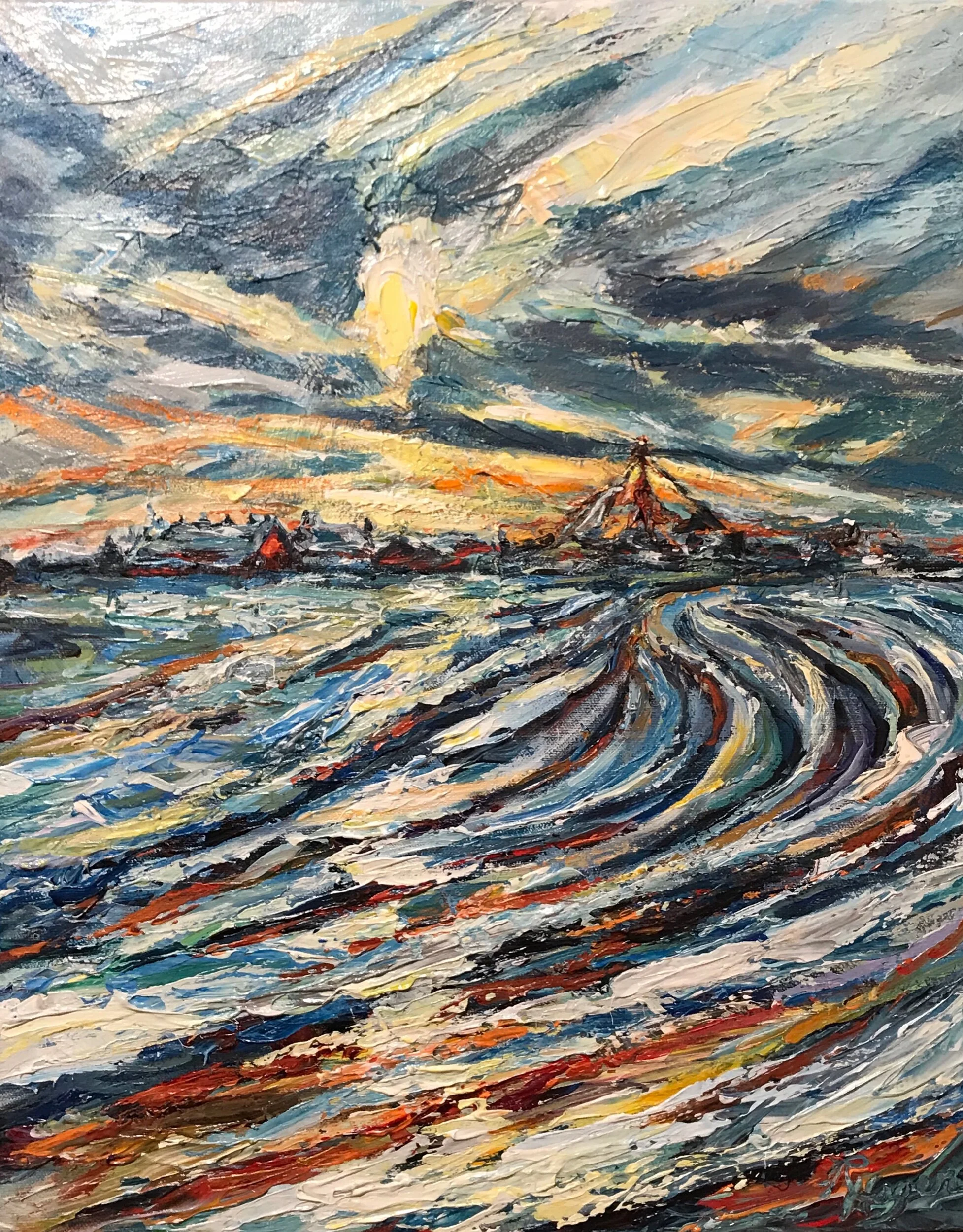 Winter Dance #278  SOLD 