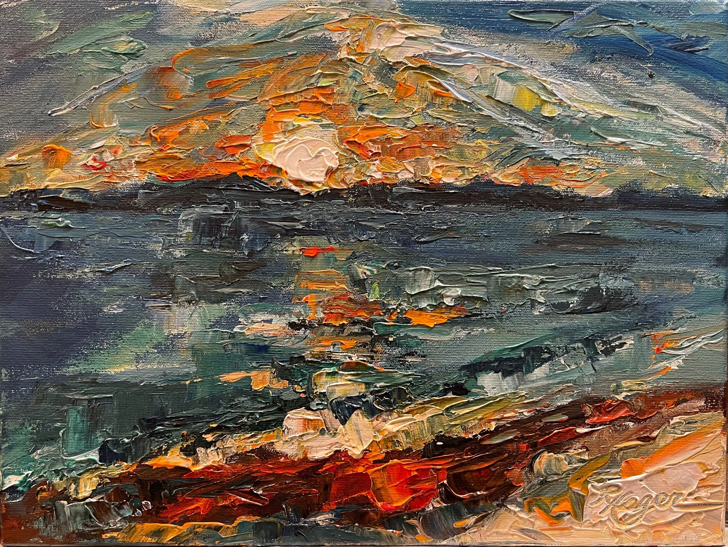 "Sunset"  #452  SOLD