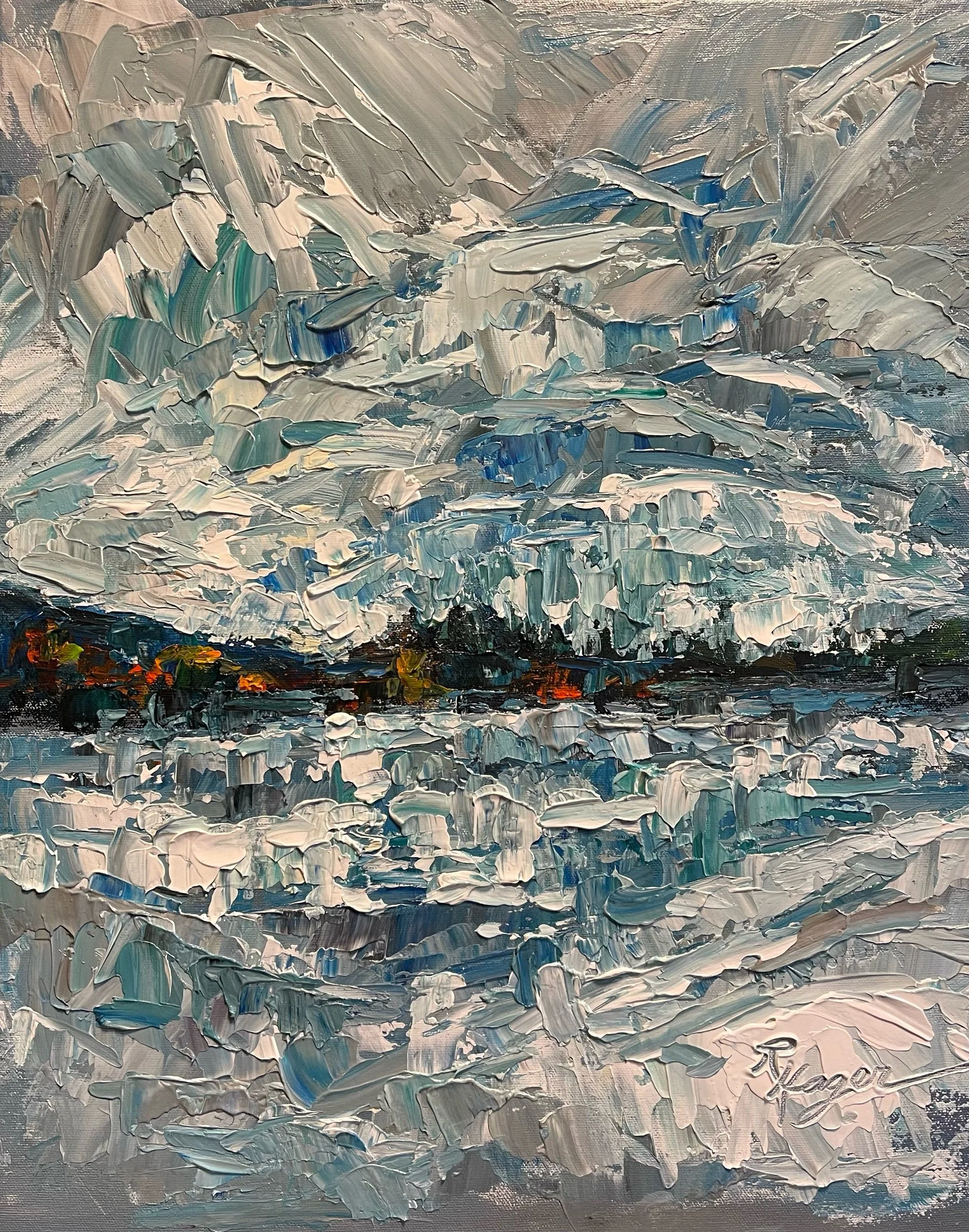 "Misty Morning" #469.  Available   $450